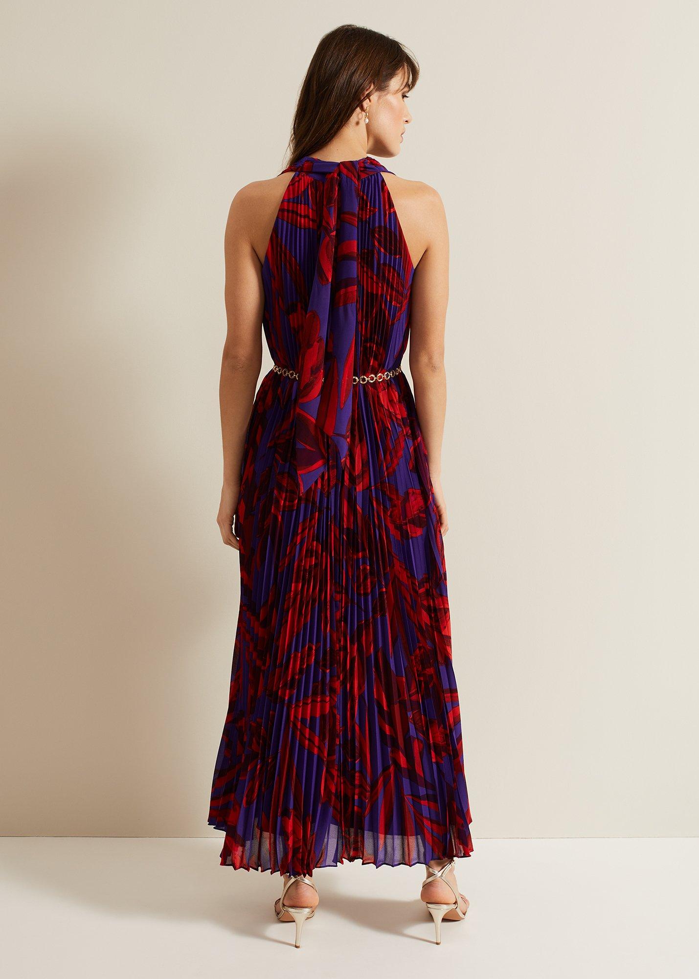 Adelaide Pleated Midaxi Dress