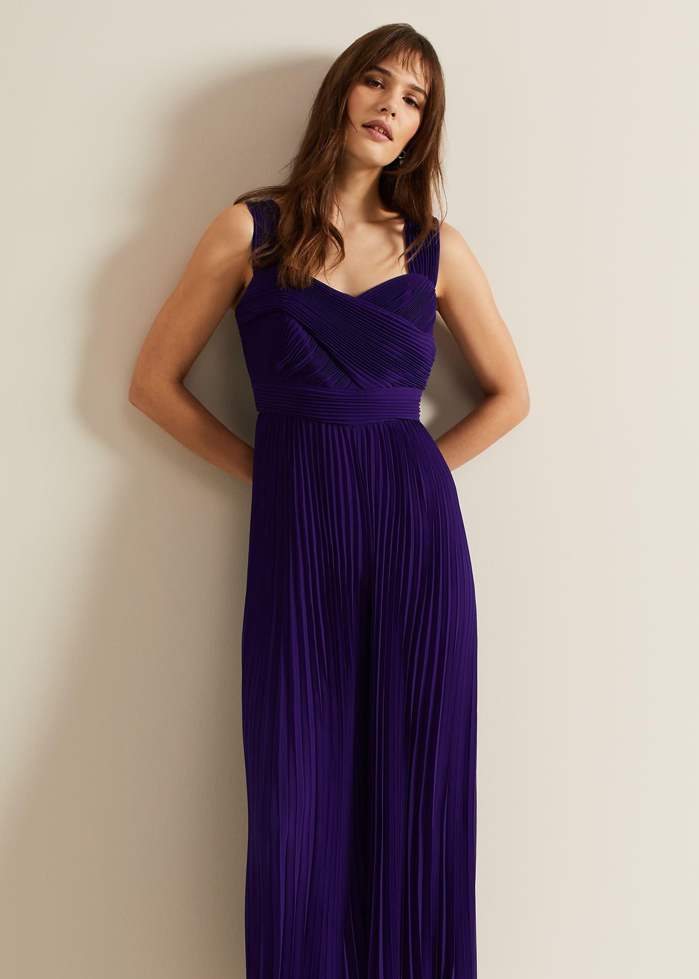 Lucia Pleated Bodice Jumpsuit