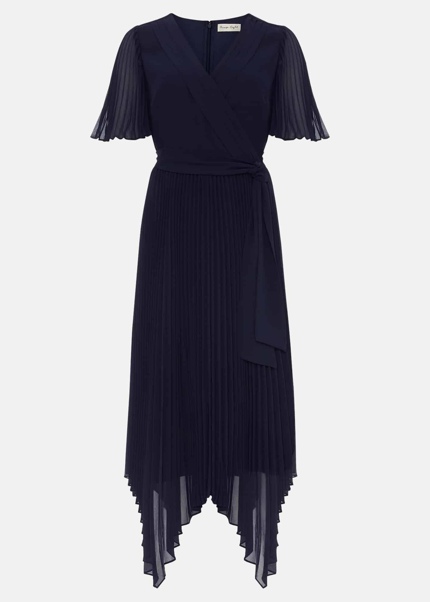 Kendall Pleated Midi Dress