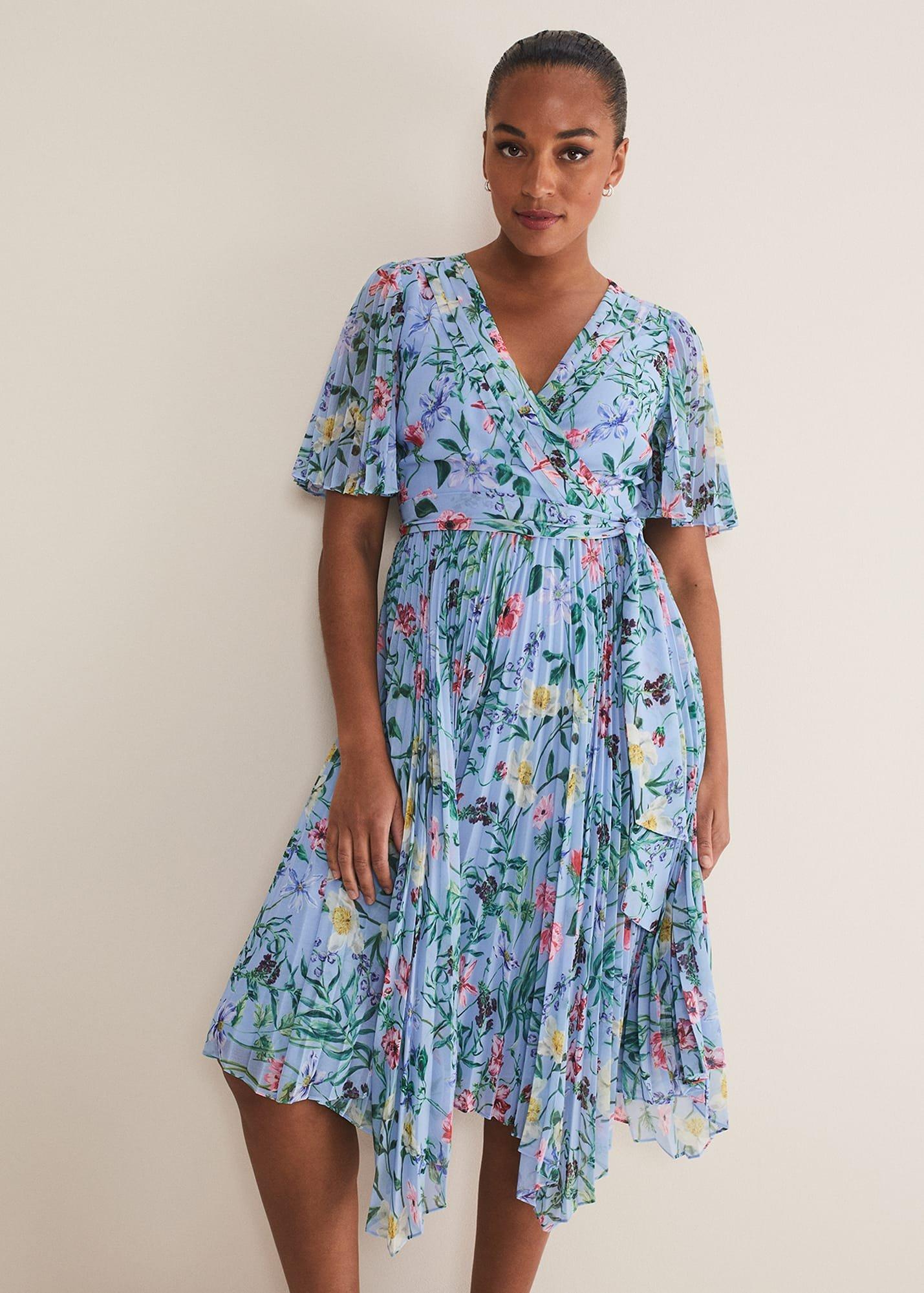 Kendall Floral Midi Dress