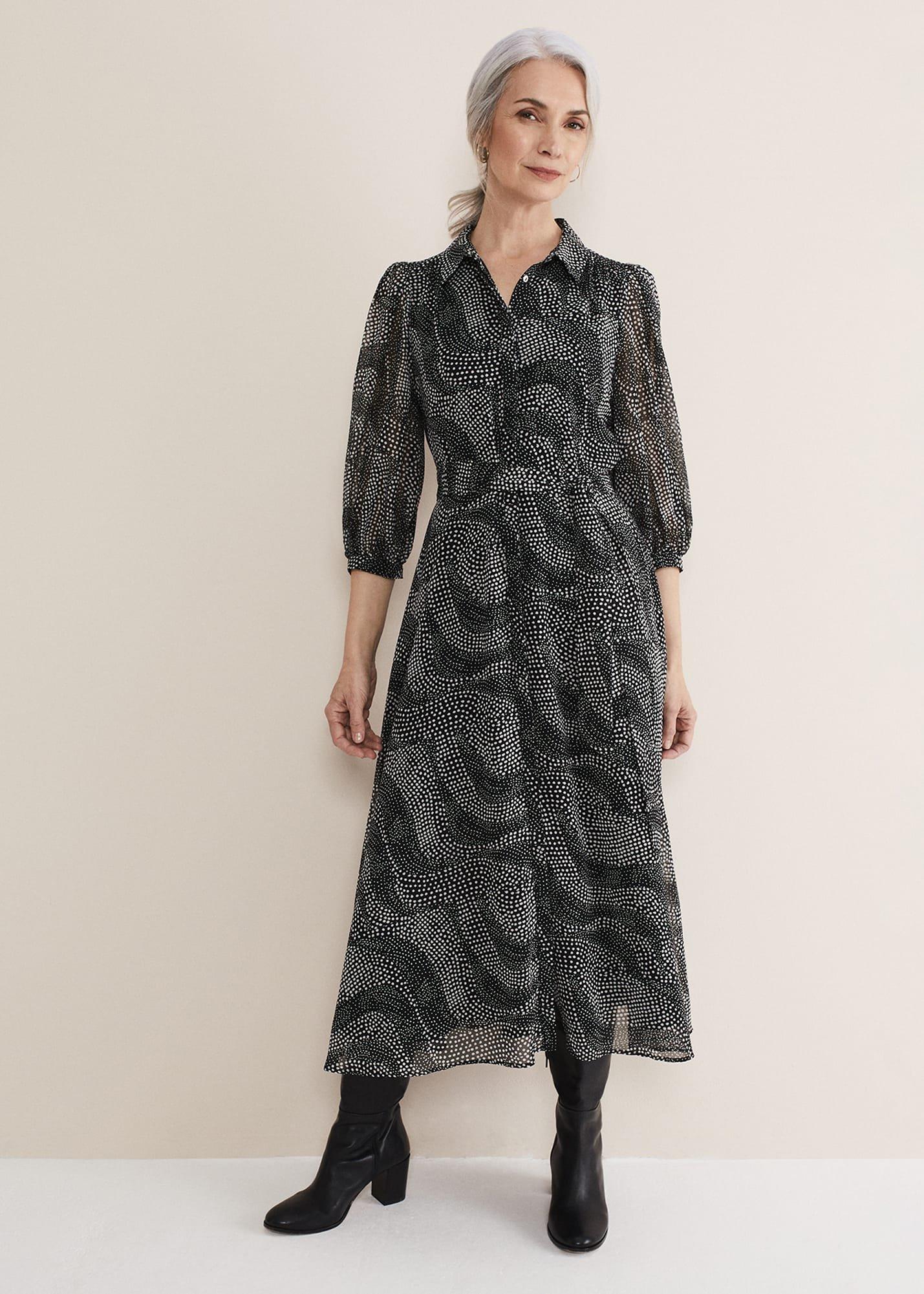 miriam-spot-chiffon-shirt-midi-dress