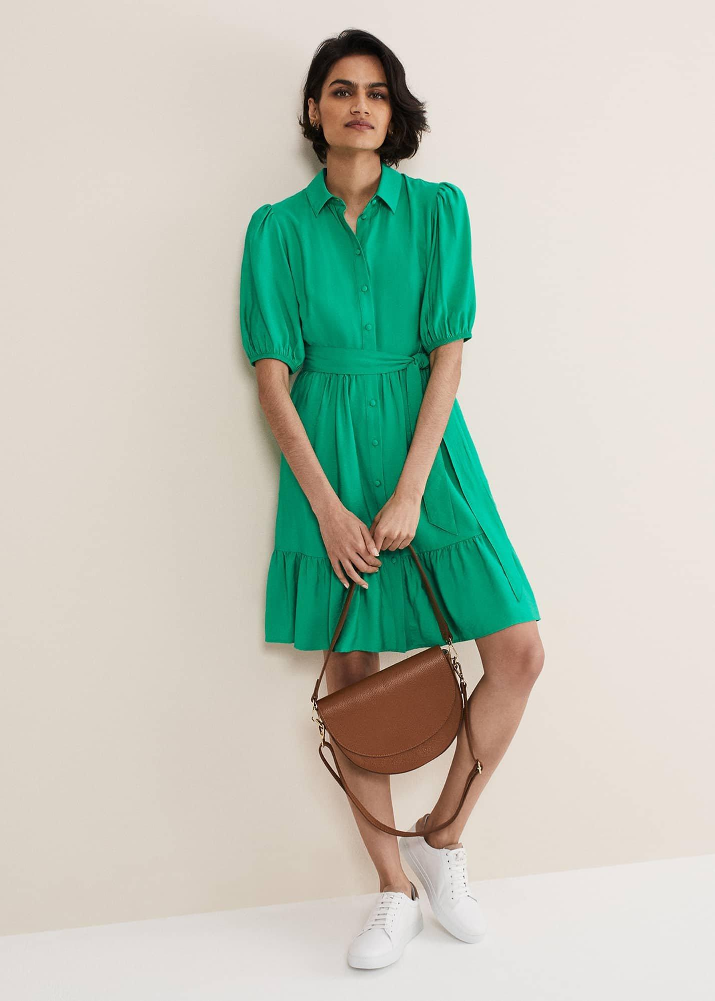 Sue Green Swing Mini Dress