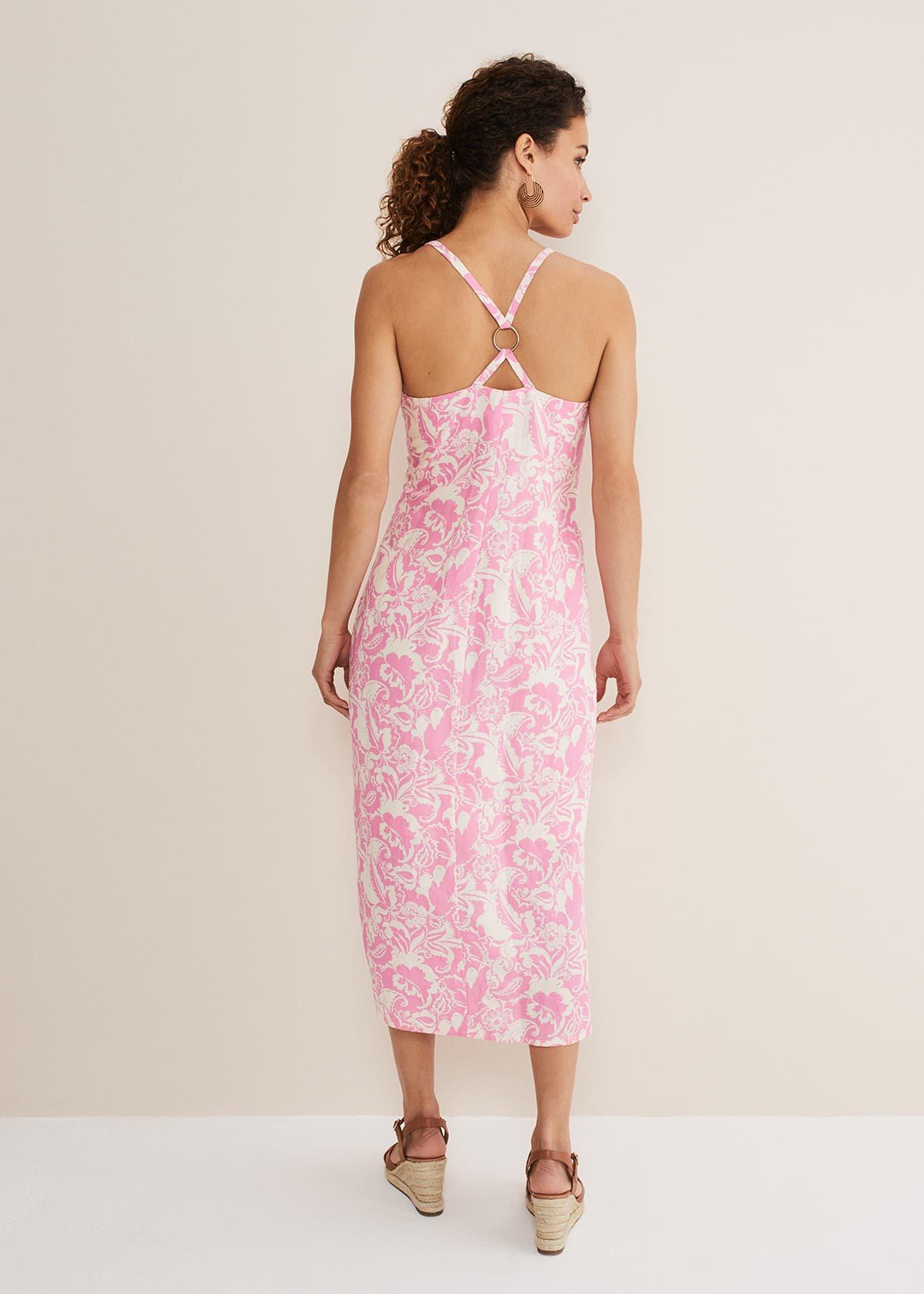 Monroe Paisley Midi Dress