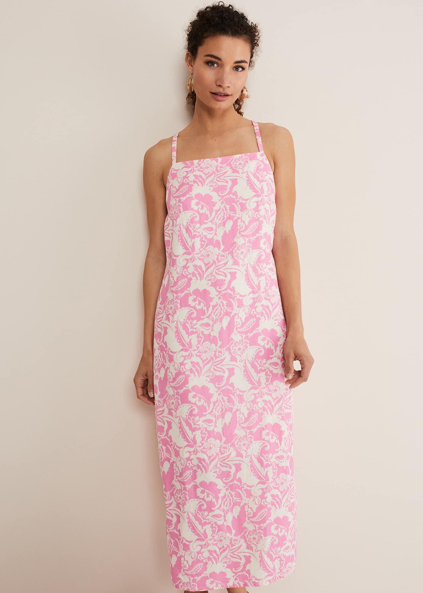 Monroe Paisley Midi Dress