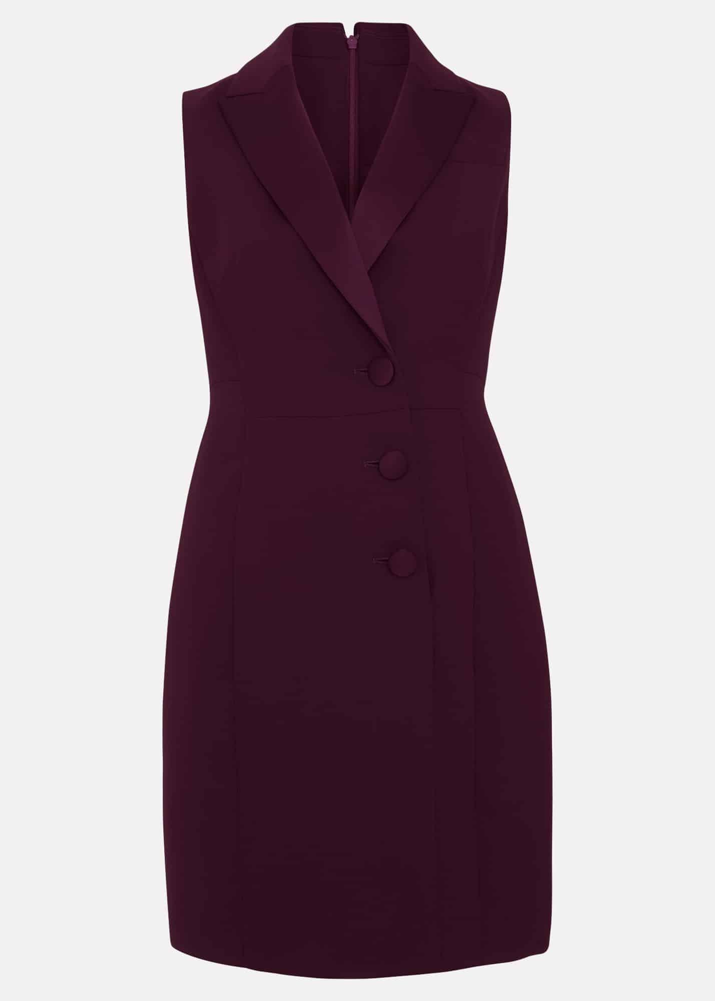 Lolicia Sleeveless Tux Dress