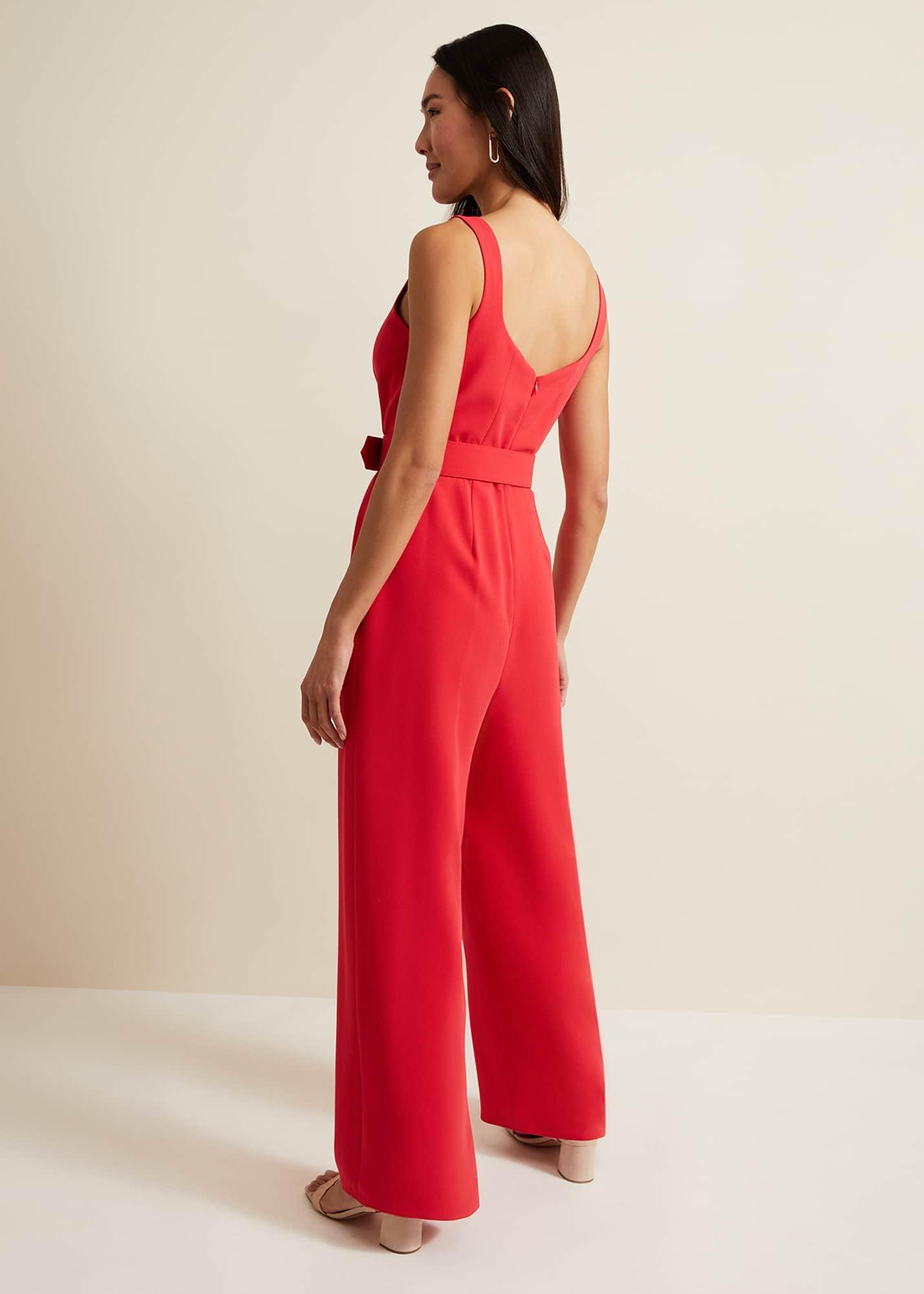 Charlize Belted Jumpsuit