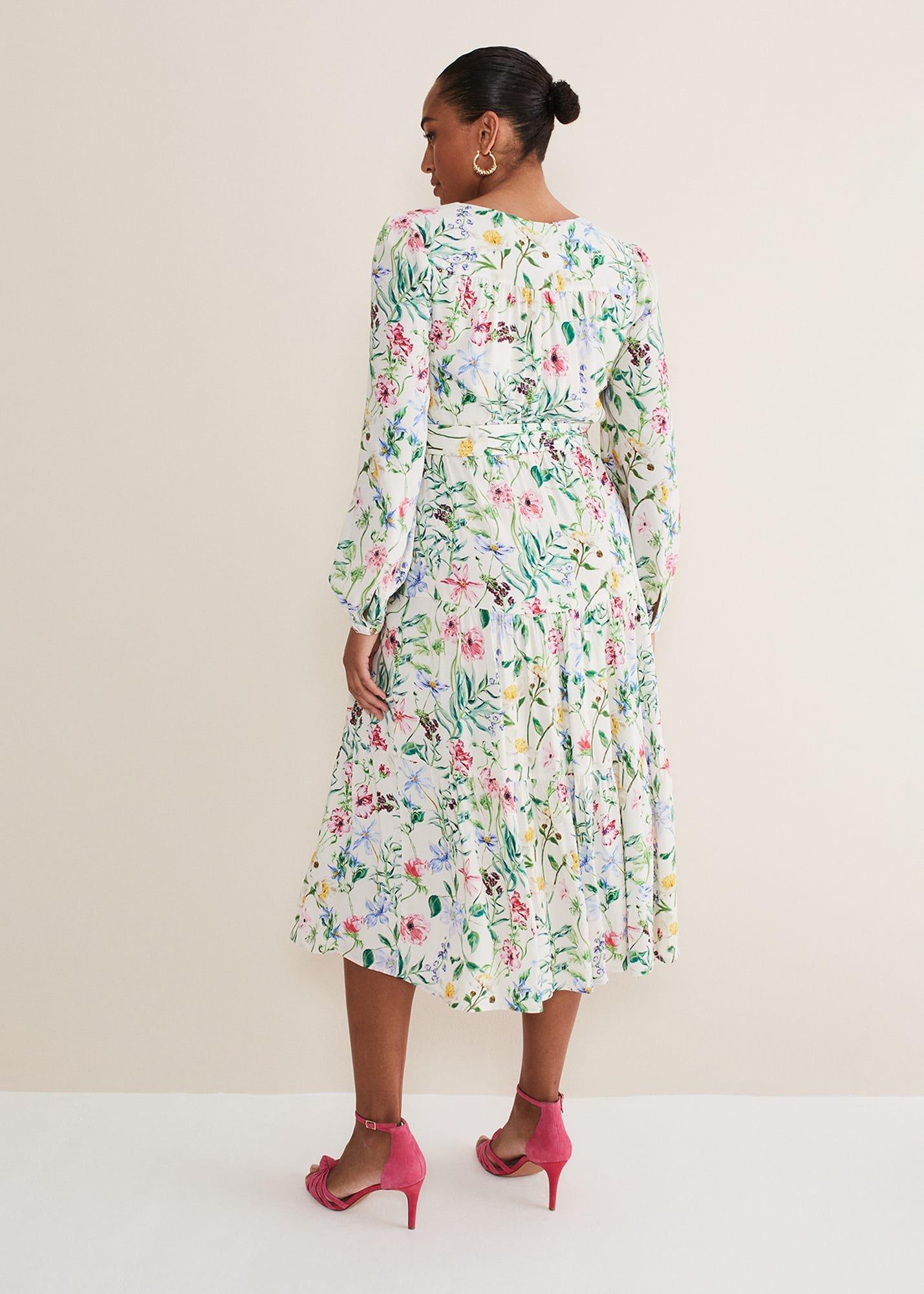 Maya Floral Midaxi Dress