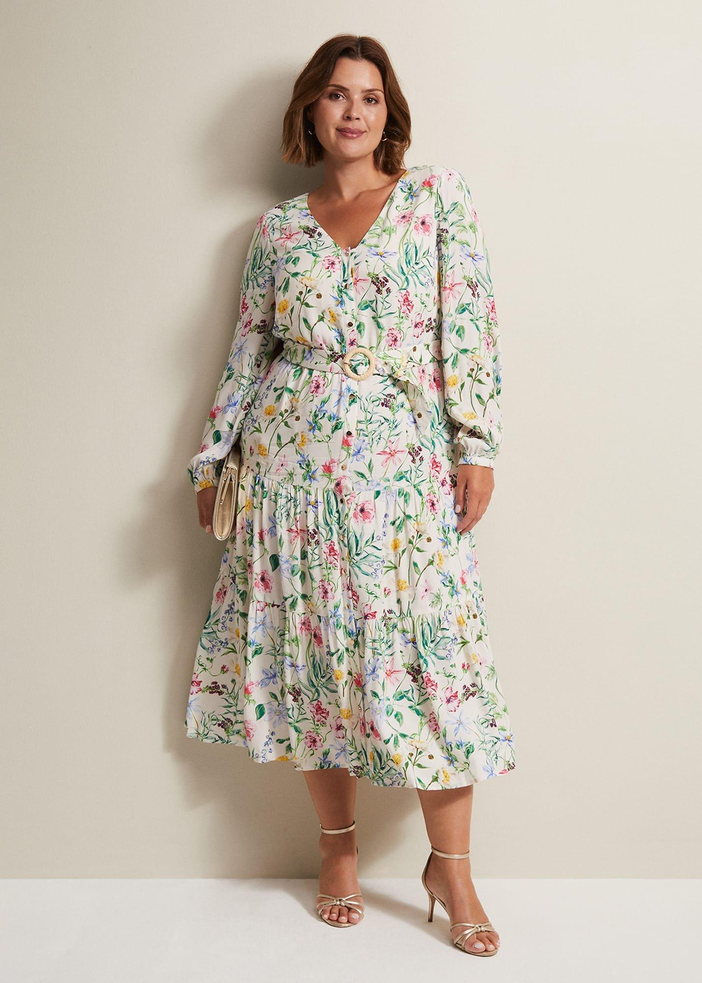 Maya Floral Midaxi Dress