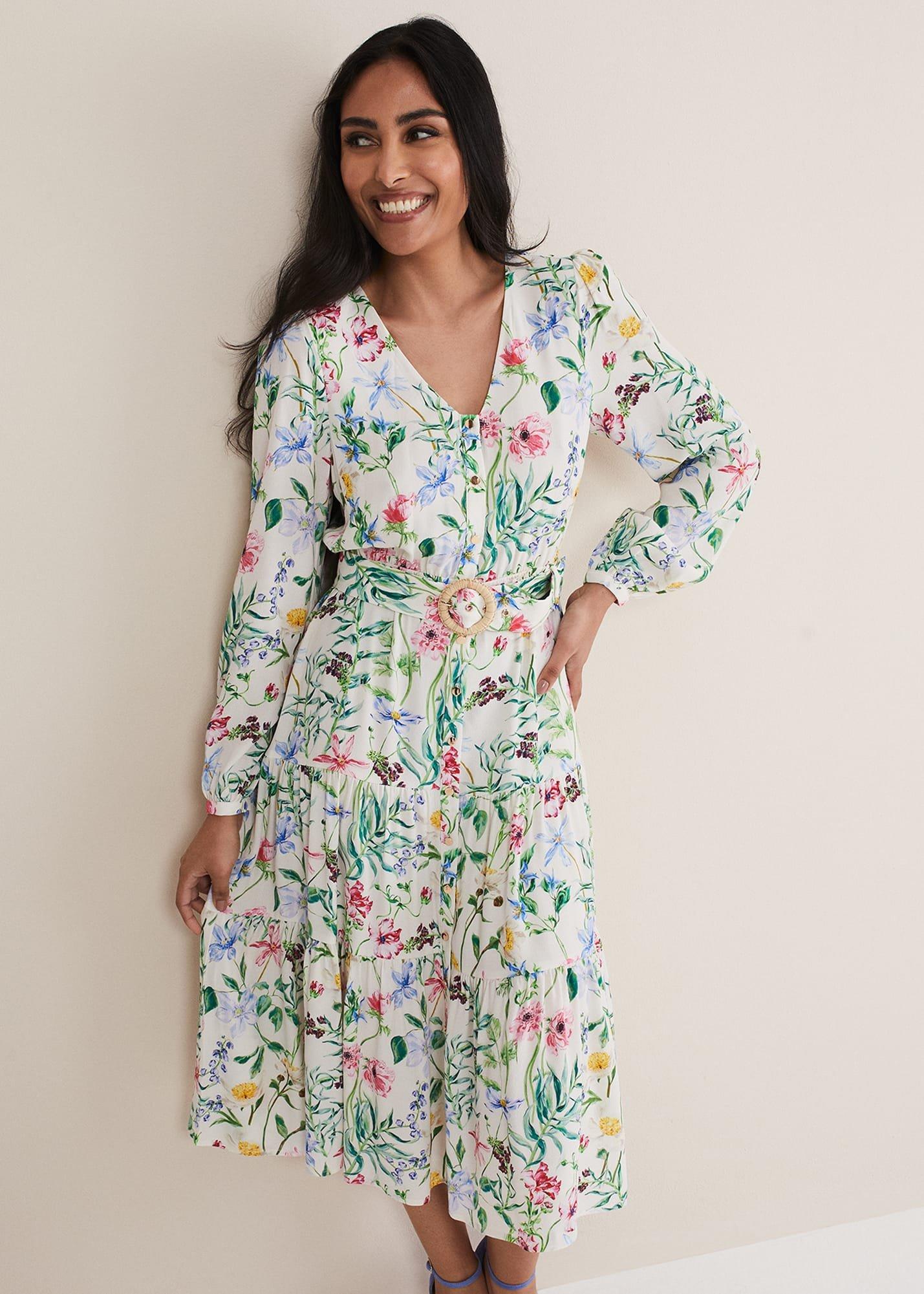 Petite Maya Floral Midaxi Dress