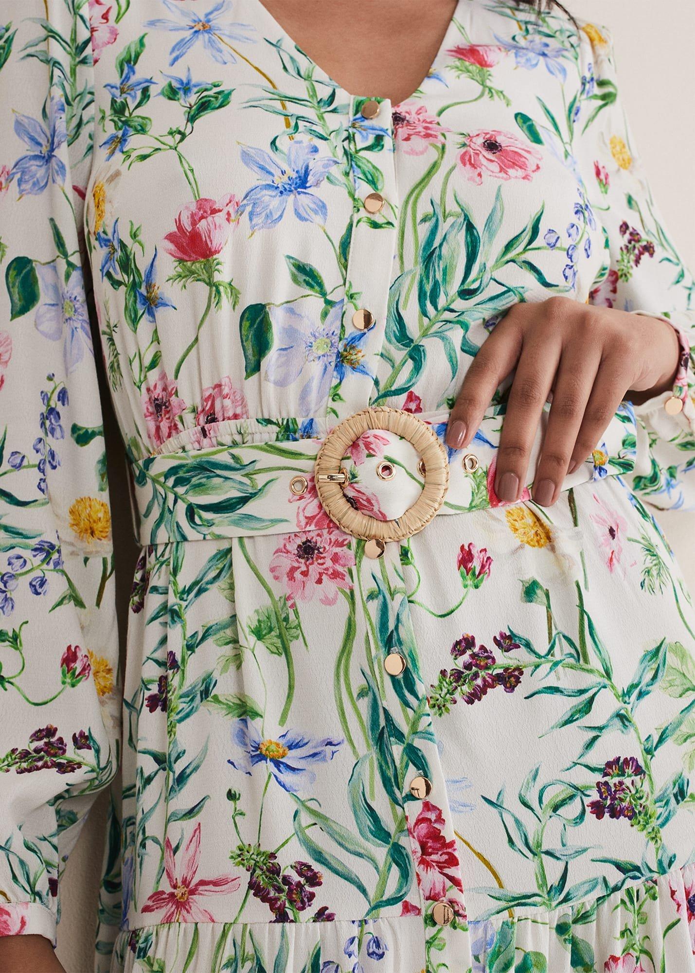 Petite Maya Floral Midaxi Dress