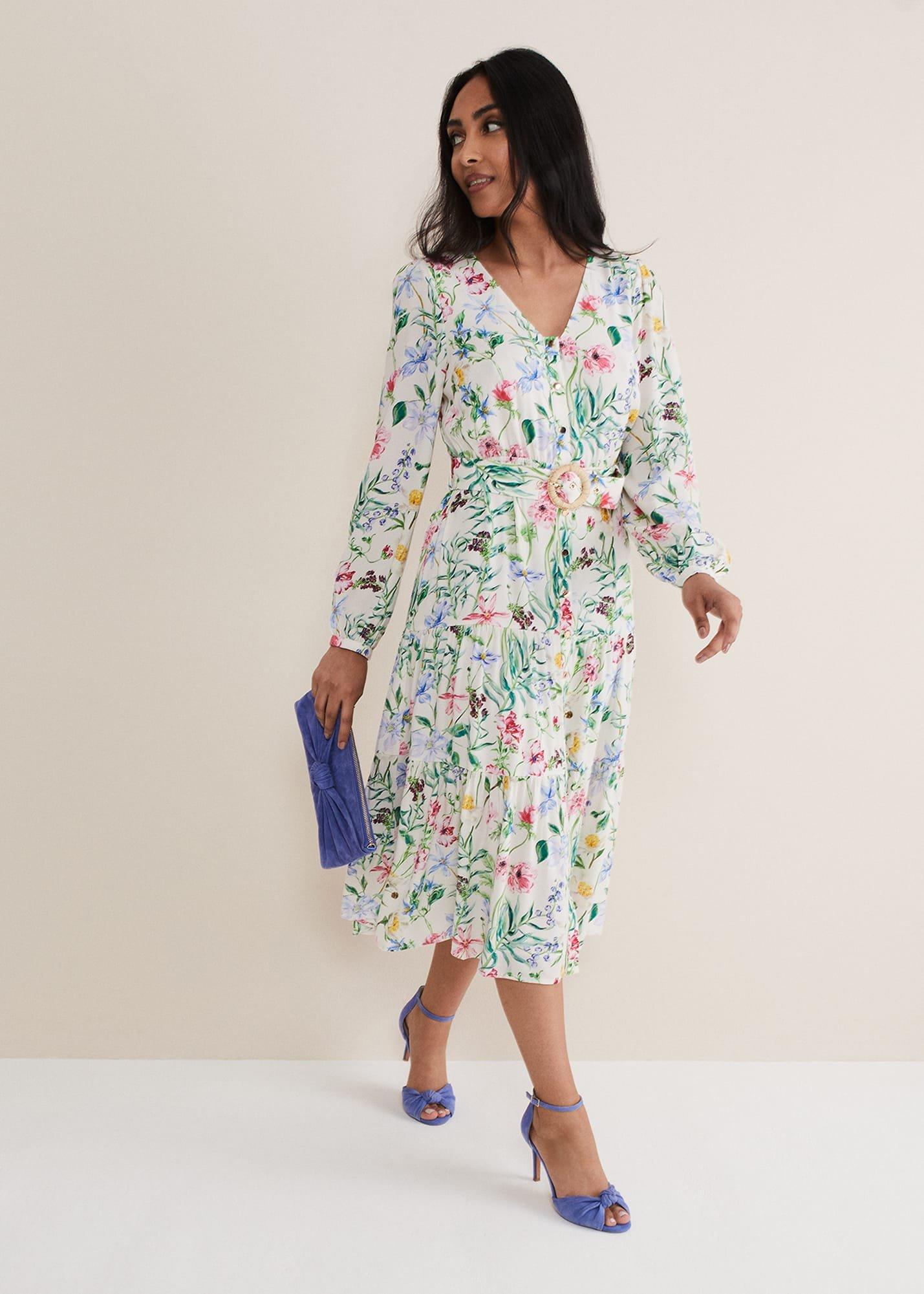 Petite Maya Floral Midaxi Dress