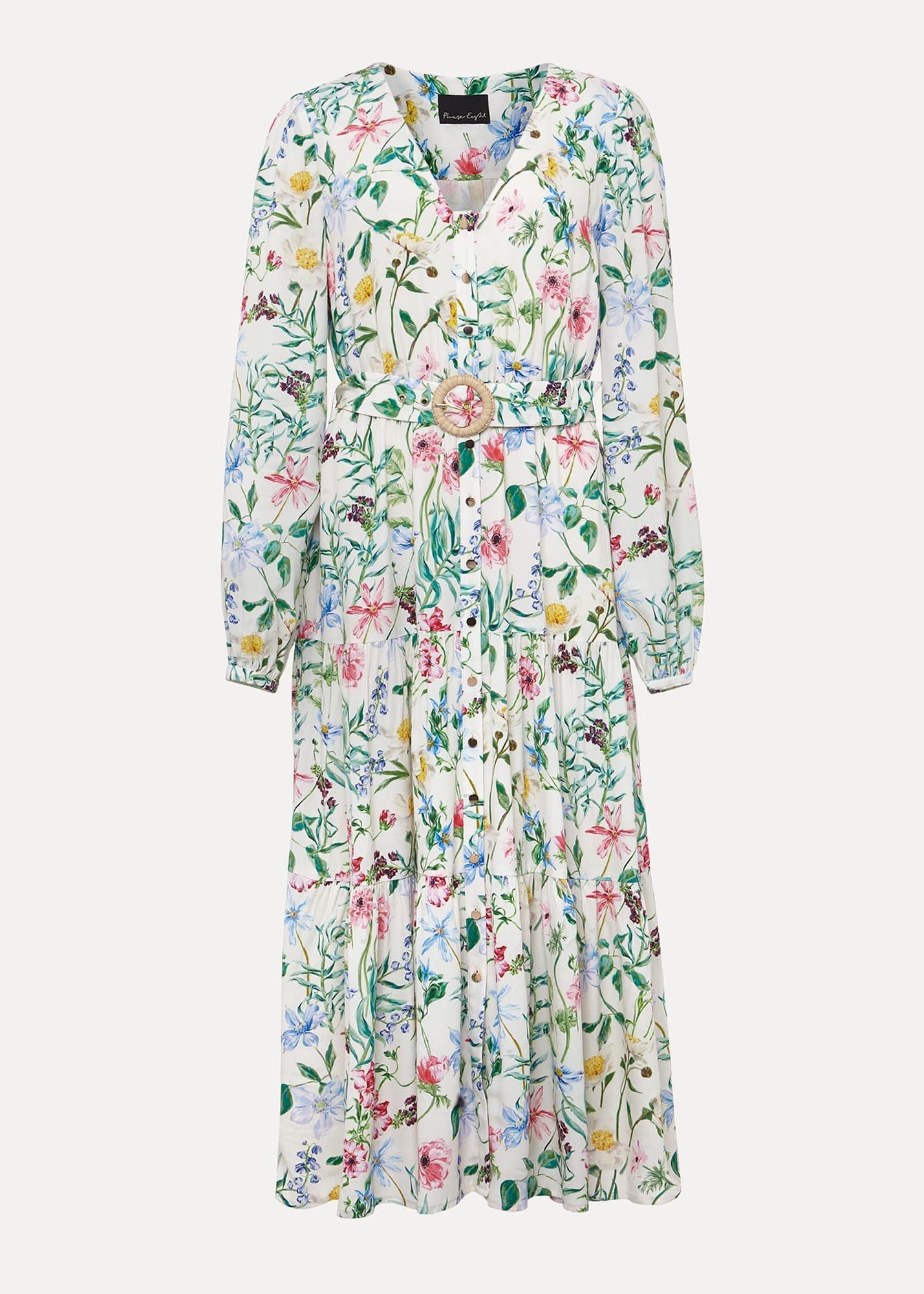 Petite Maya Floral Midaxi Dress