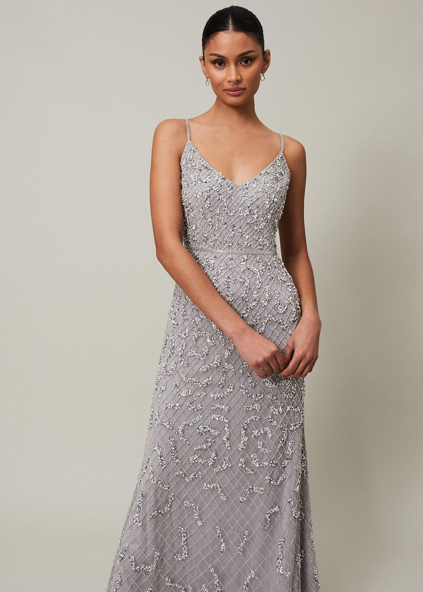 Alexia Sequin Maxi Dress