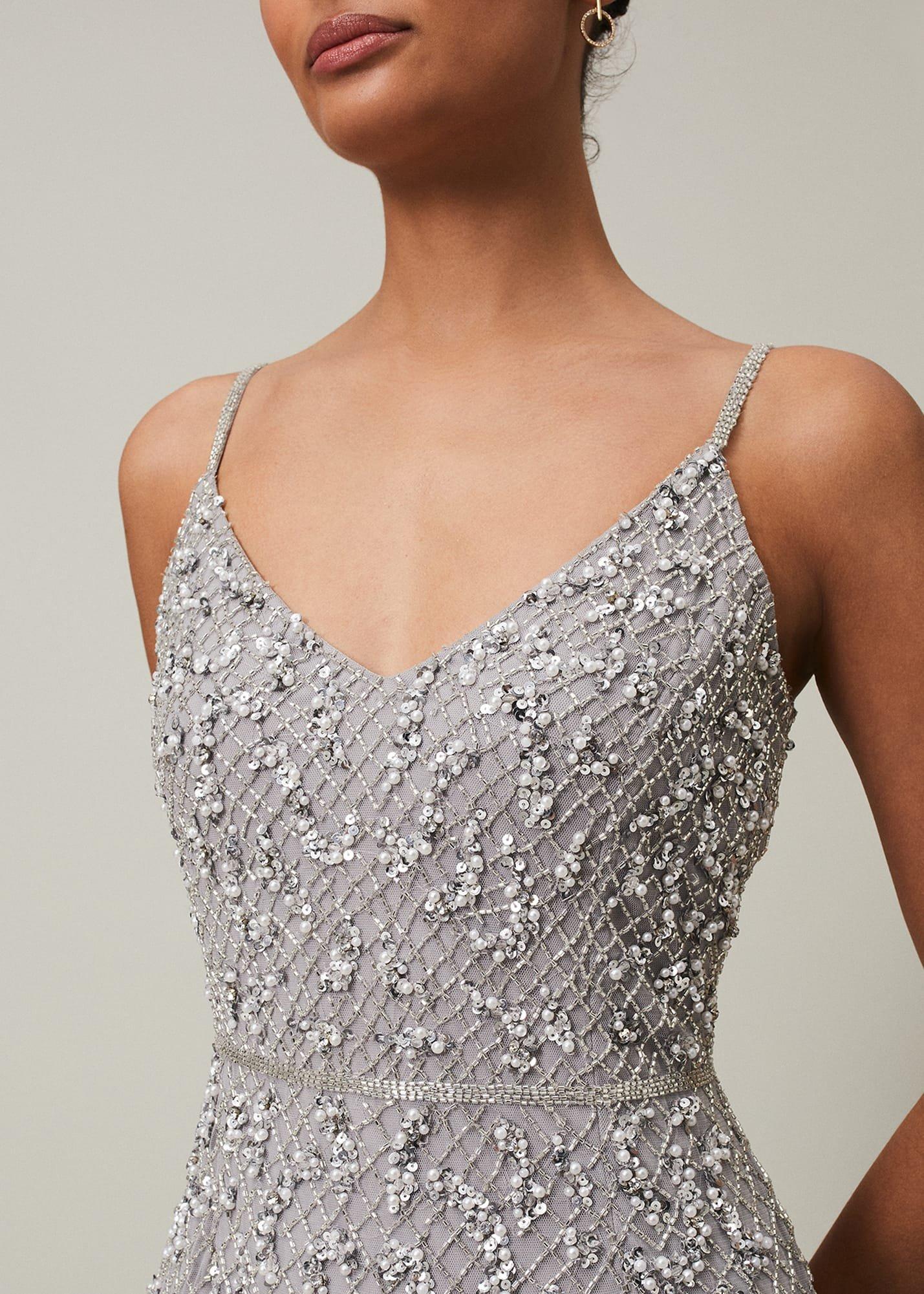 Alexia Sequin Maxi Dress