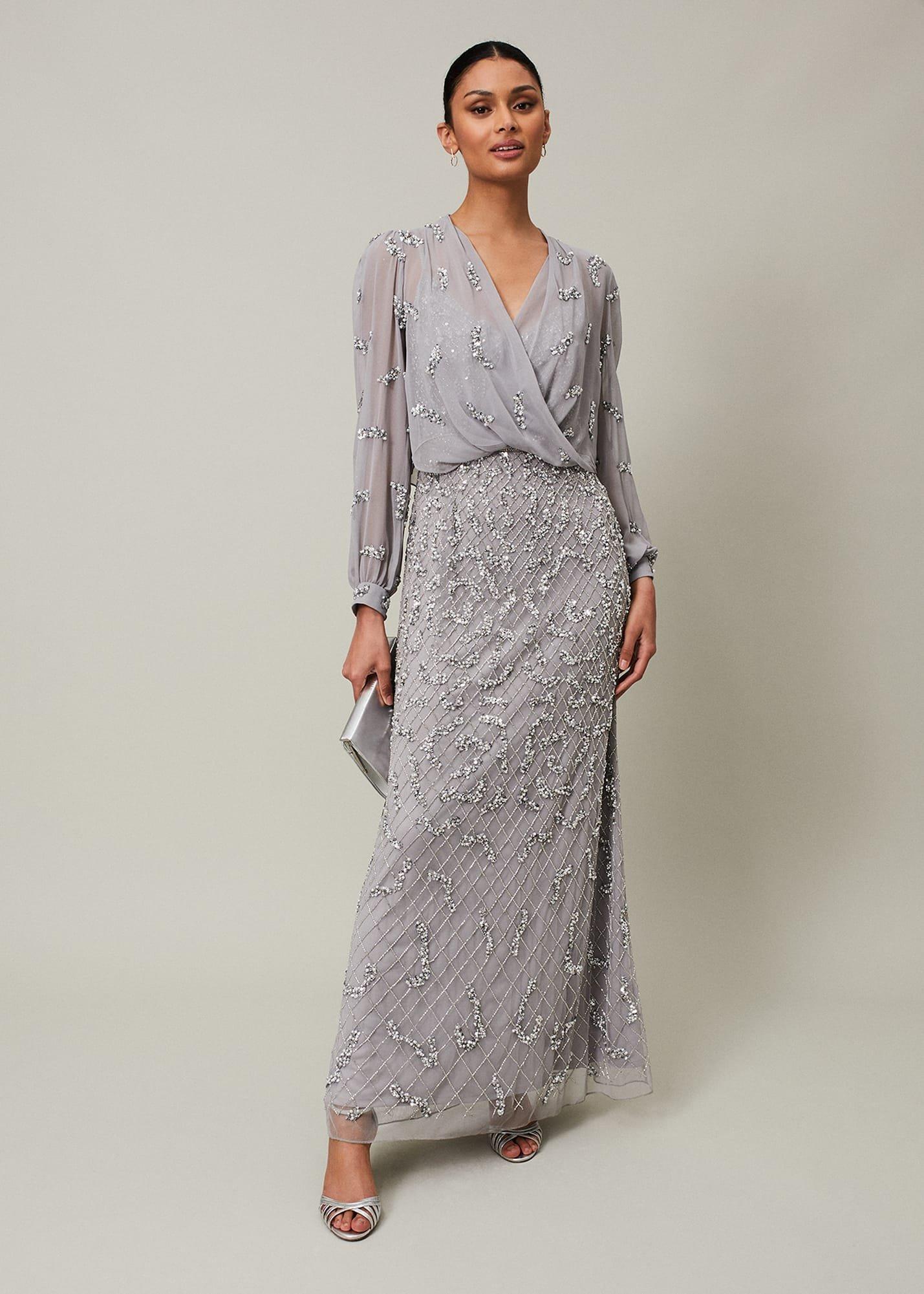 Alexia Sequin Maxi Dress