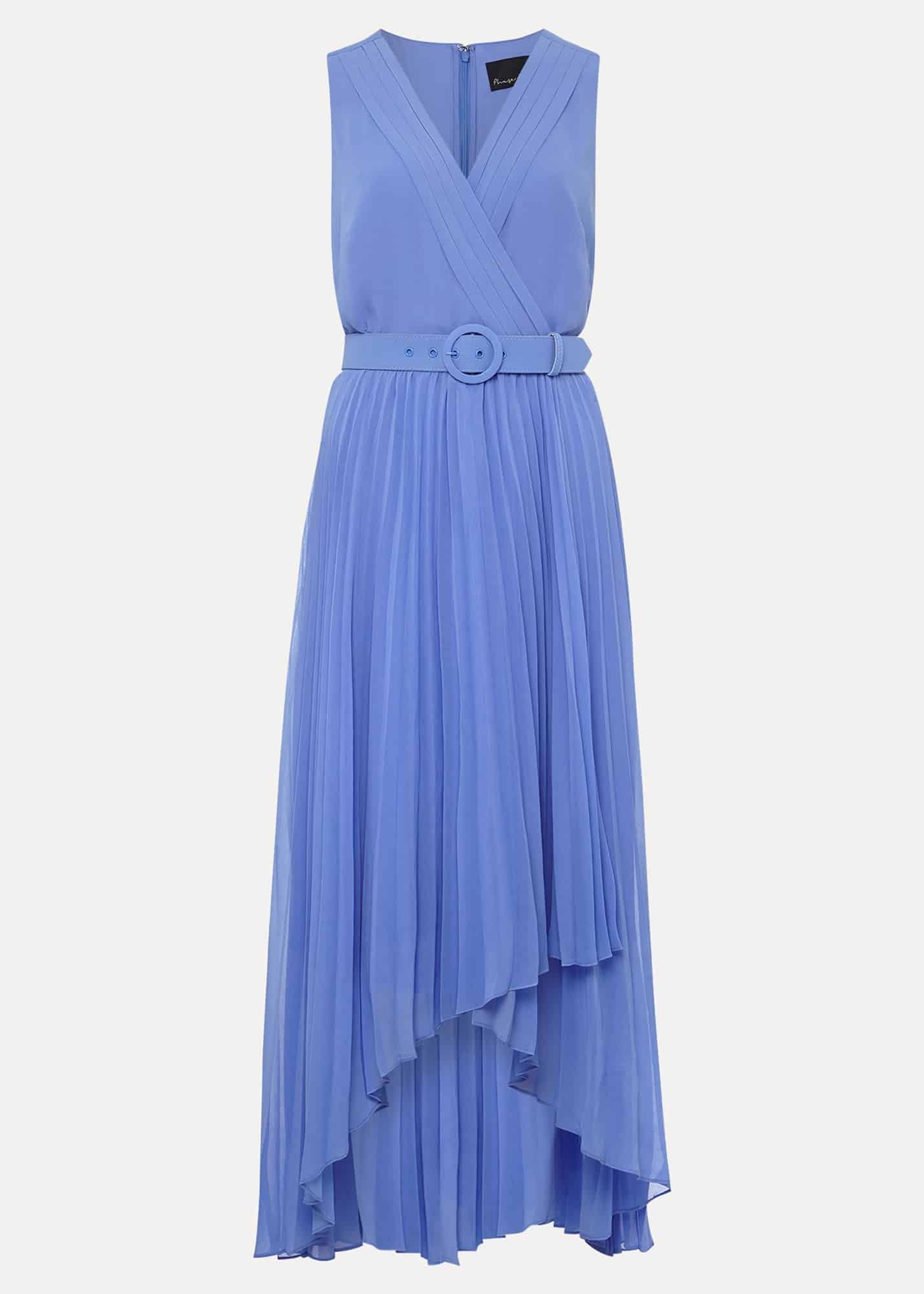 Brianna Pleated Midaxi Dress