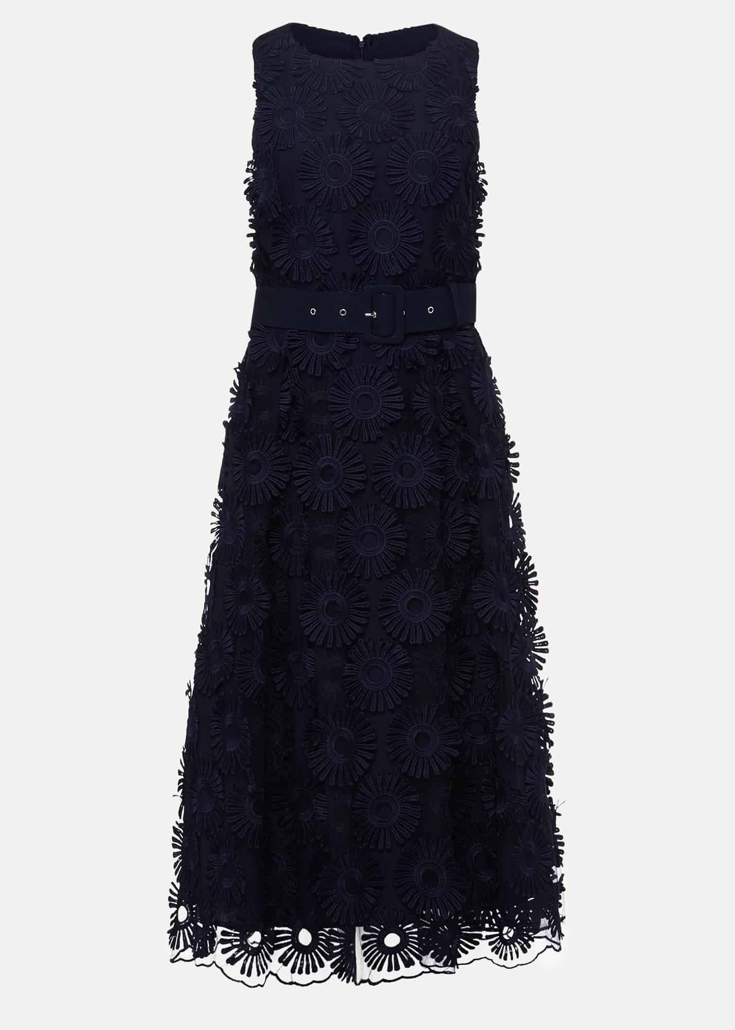 Flossy Lace Midi Dress