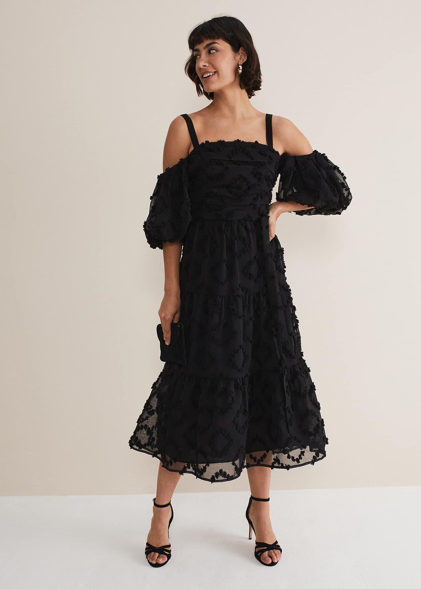 Margarita Off The Shoulder Midaxi Dress