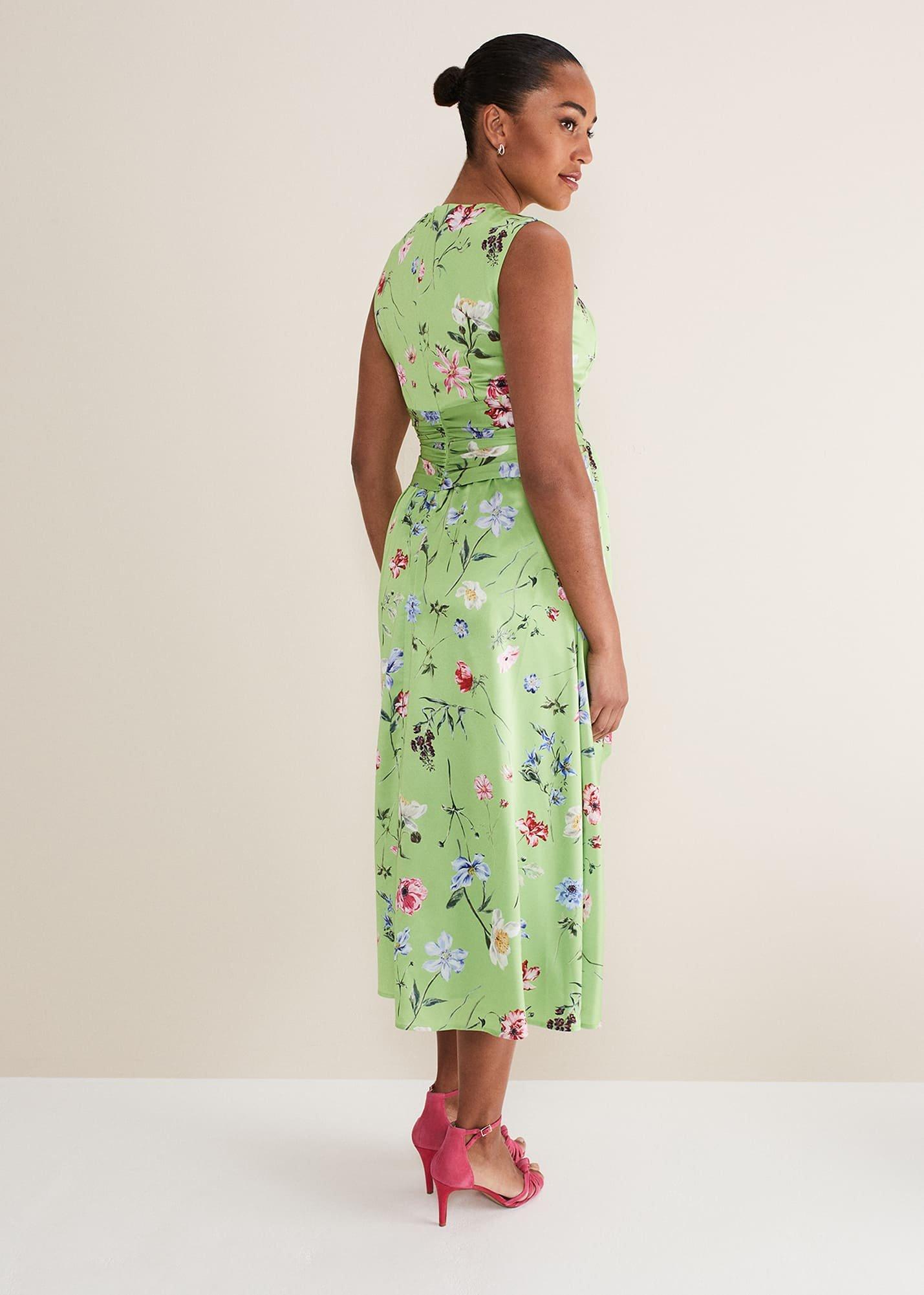 Corrin Floral Midi Dress