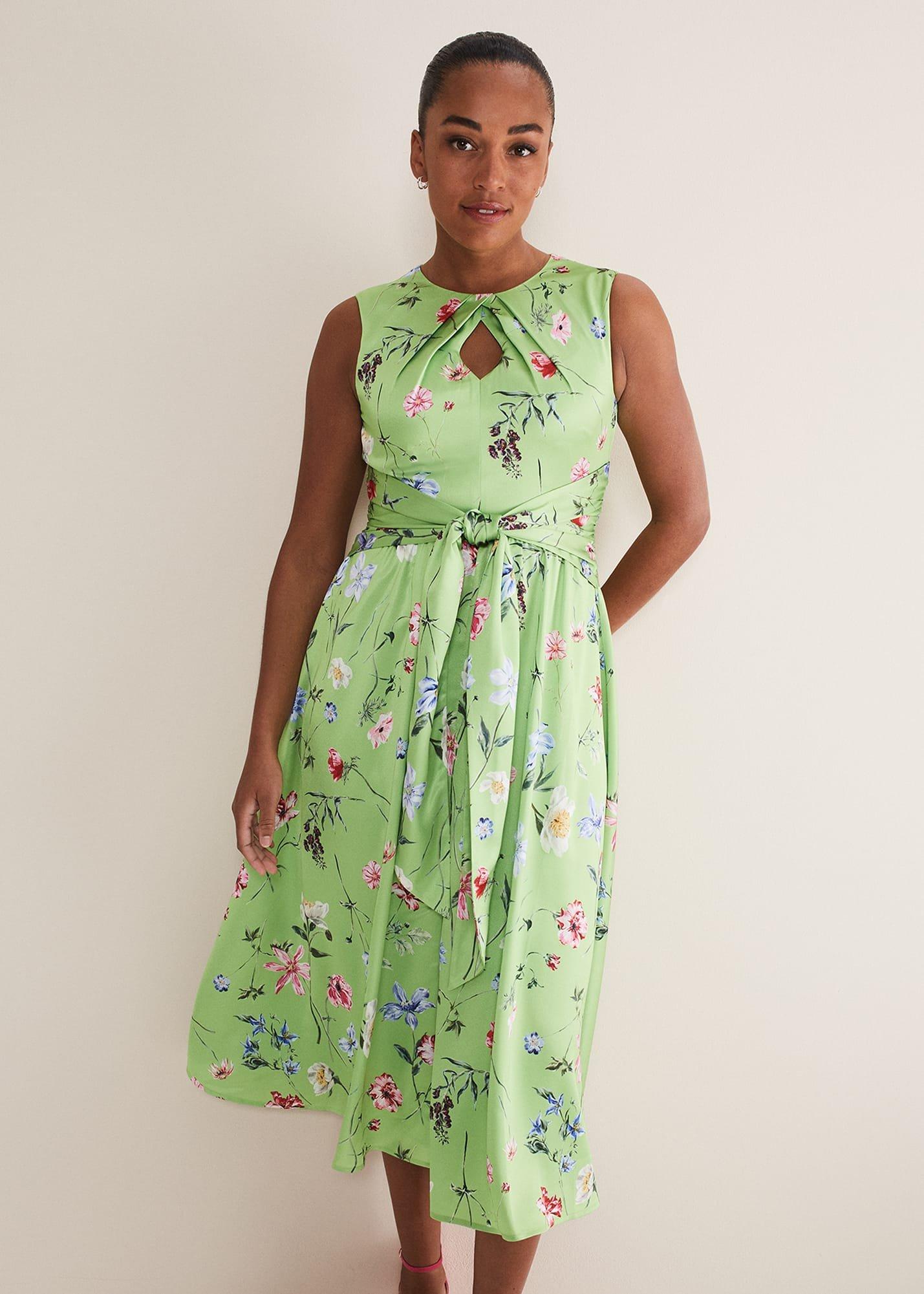 Corrin Floral Midi Dress