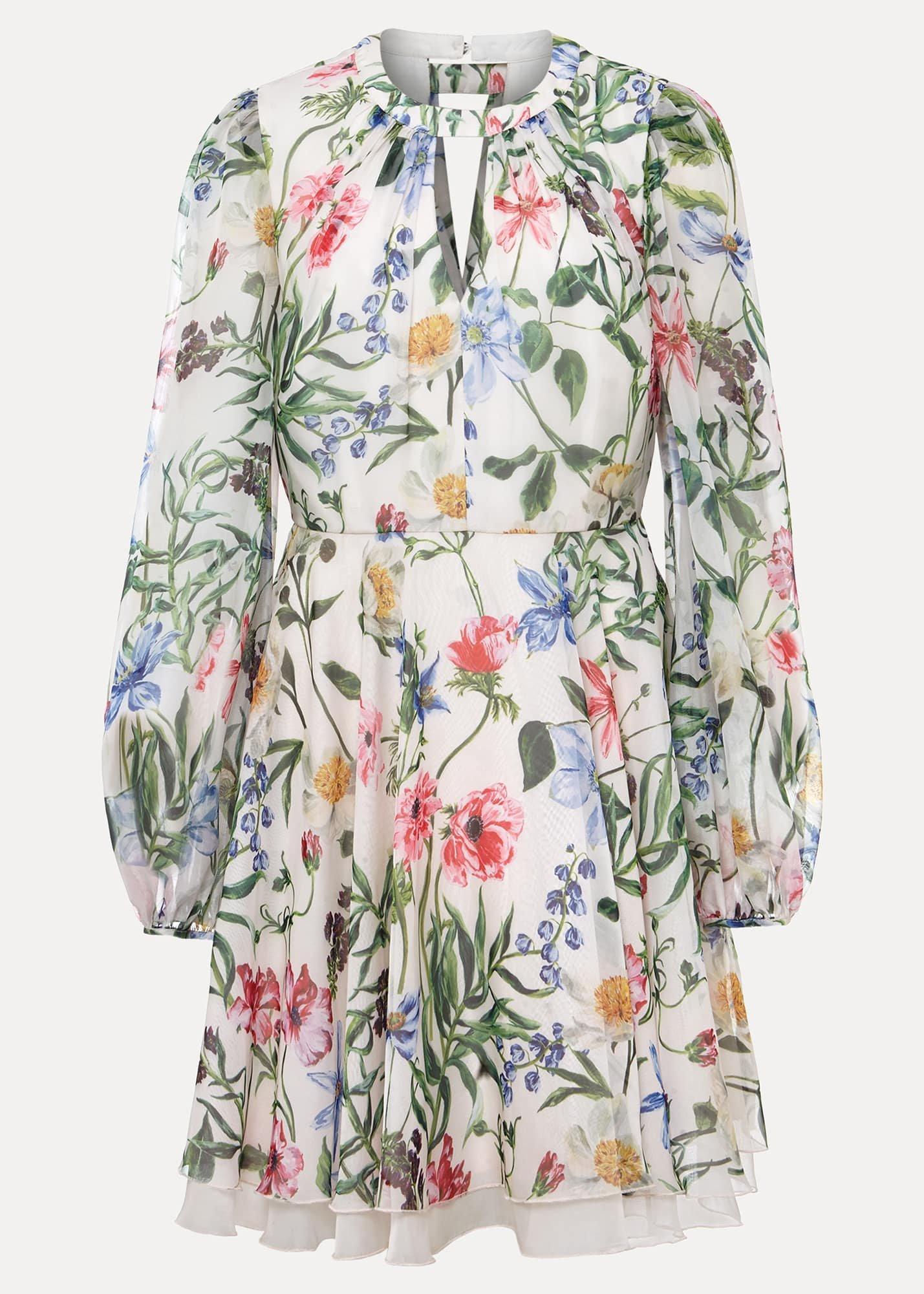 Everleigh Chiffon Floral Mini Dress