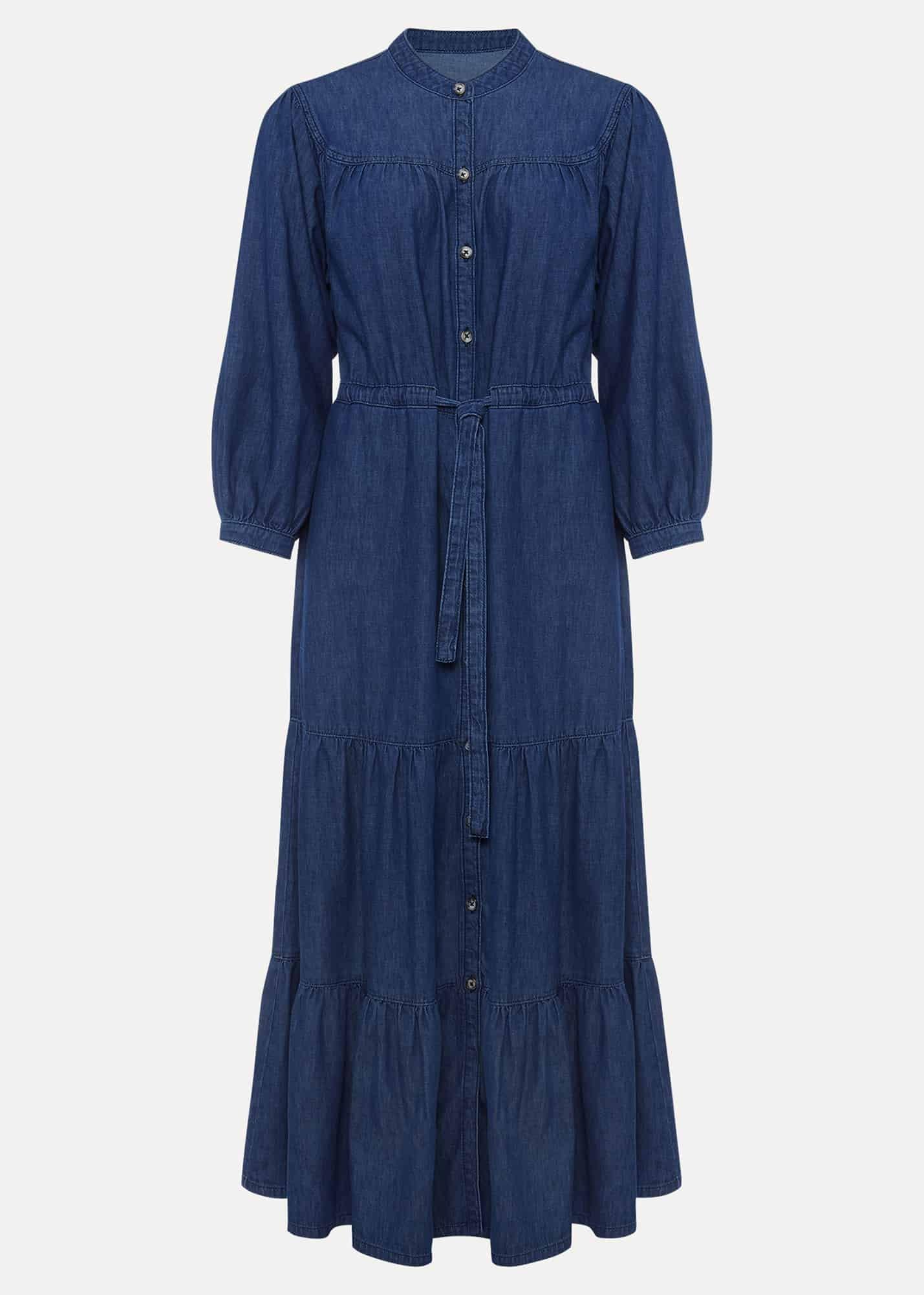 Talulla Tiered Denim Dress