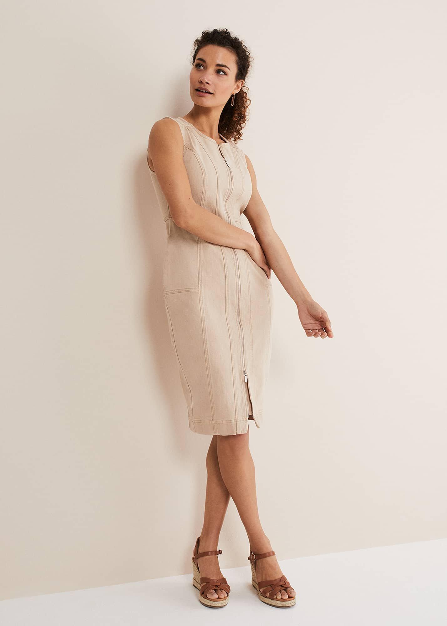 Denise Denim Bodycon Dress
