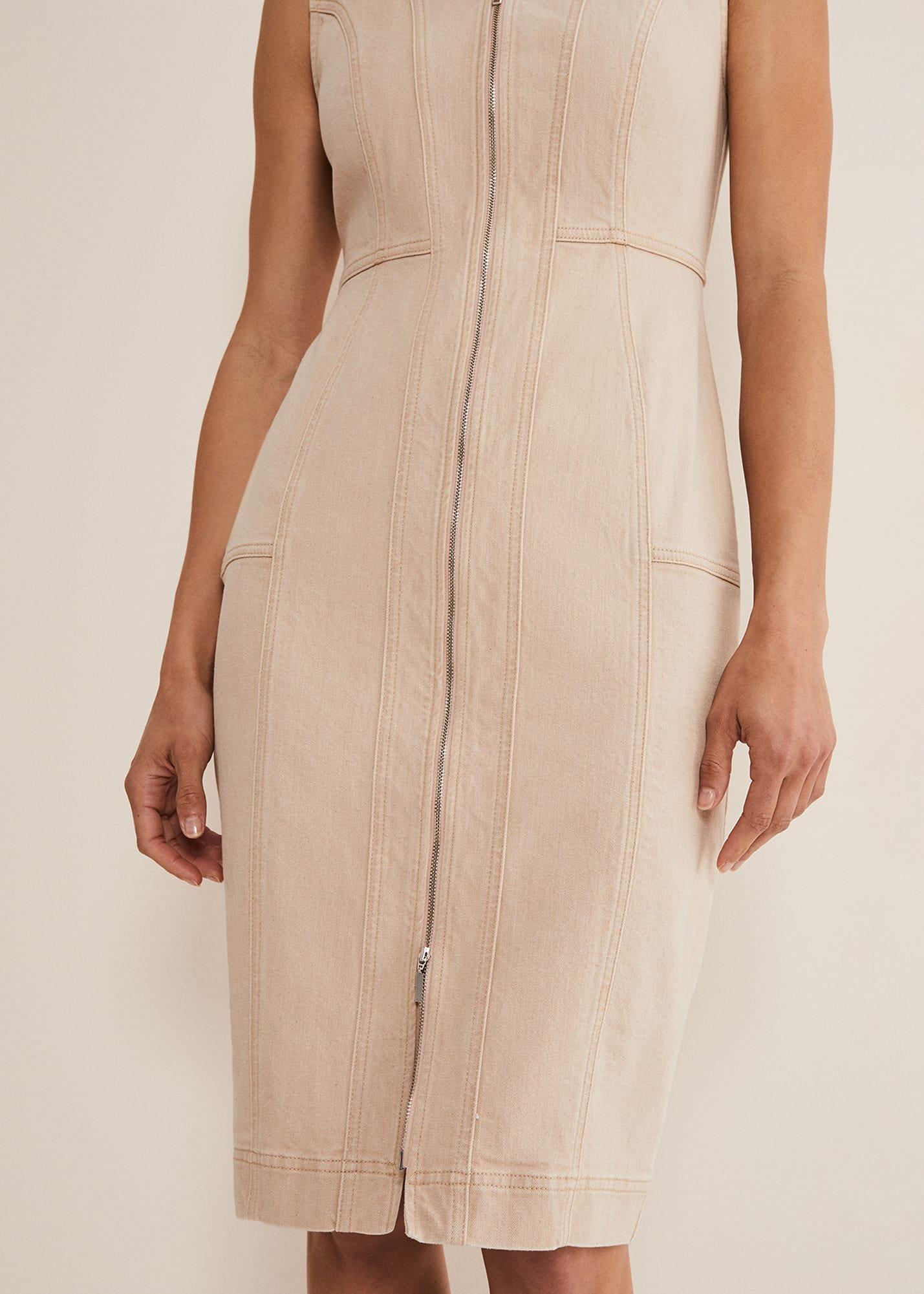 Denise Denim Bodycon Dress
