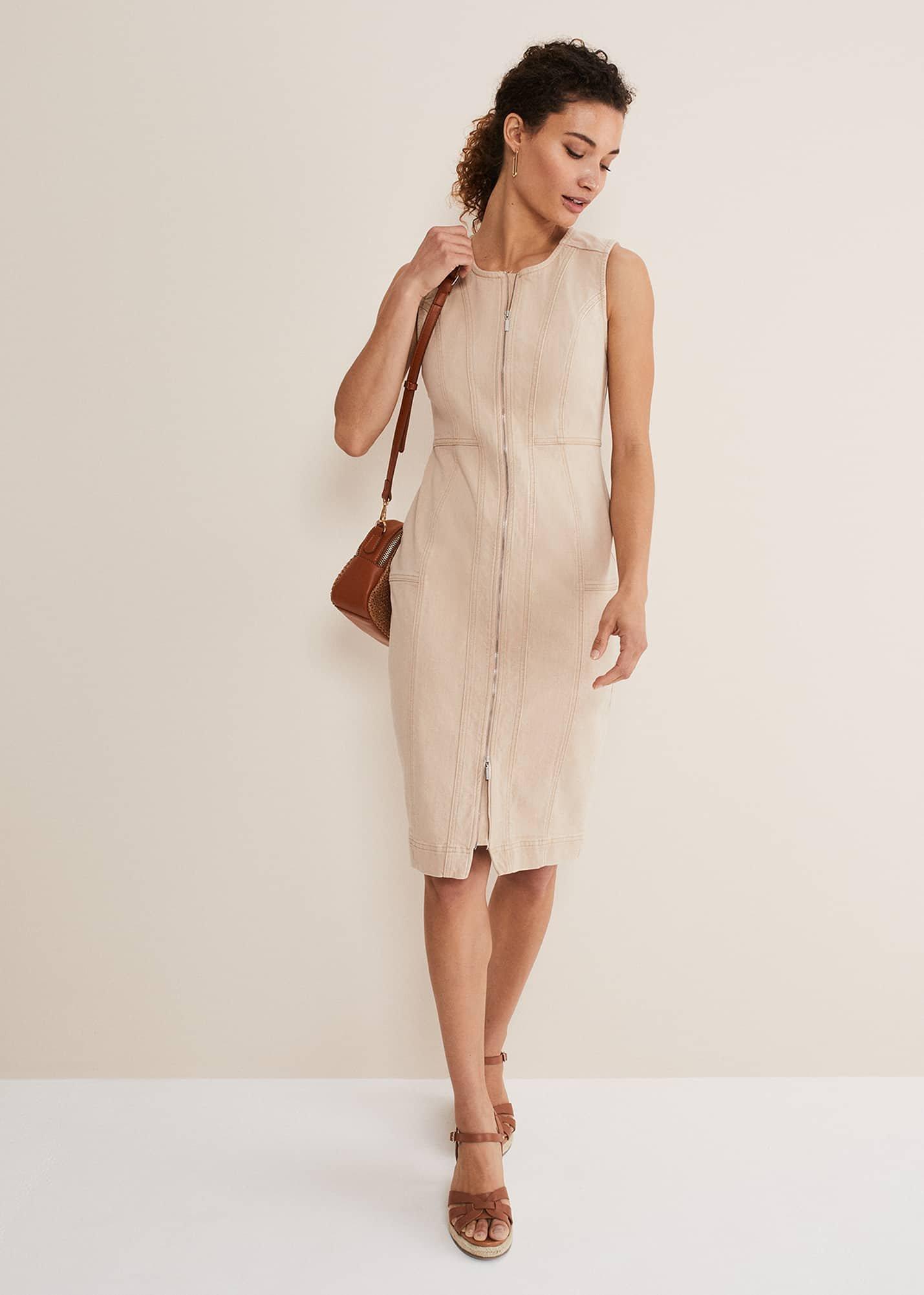 Denise Denim Bodycon Dress