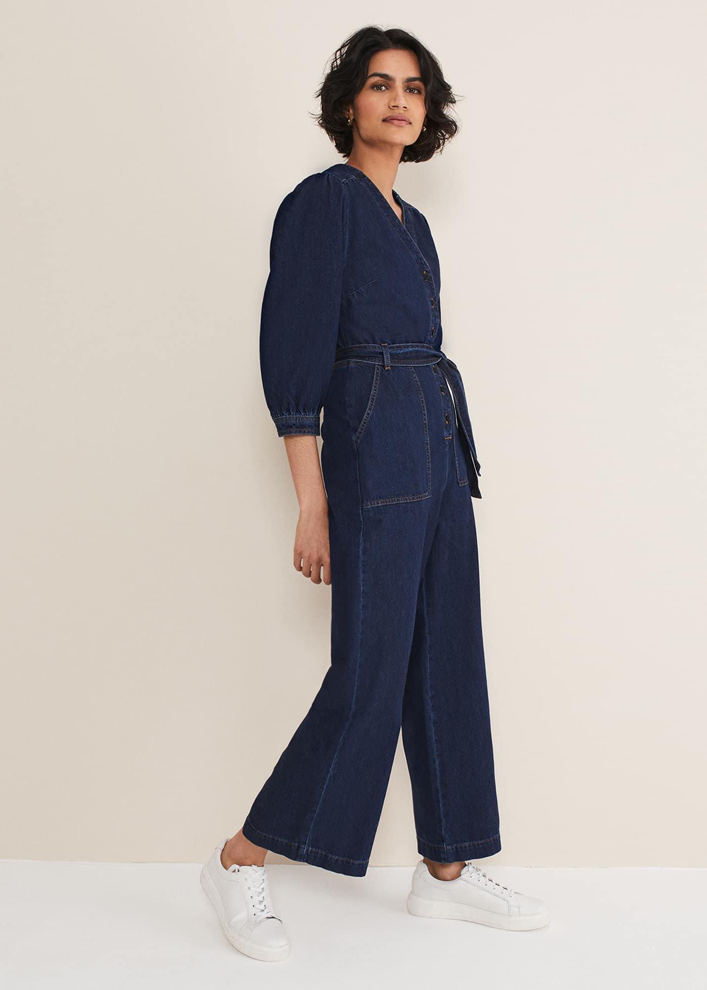 Kenza Denim Jumpsuit