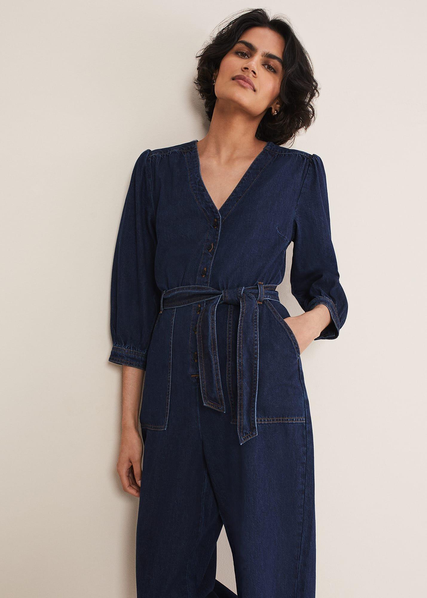 Kenza Denim Jumpsuit