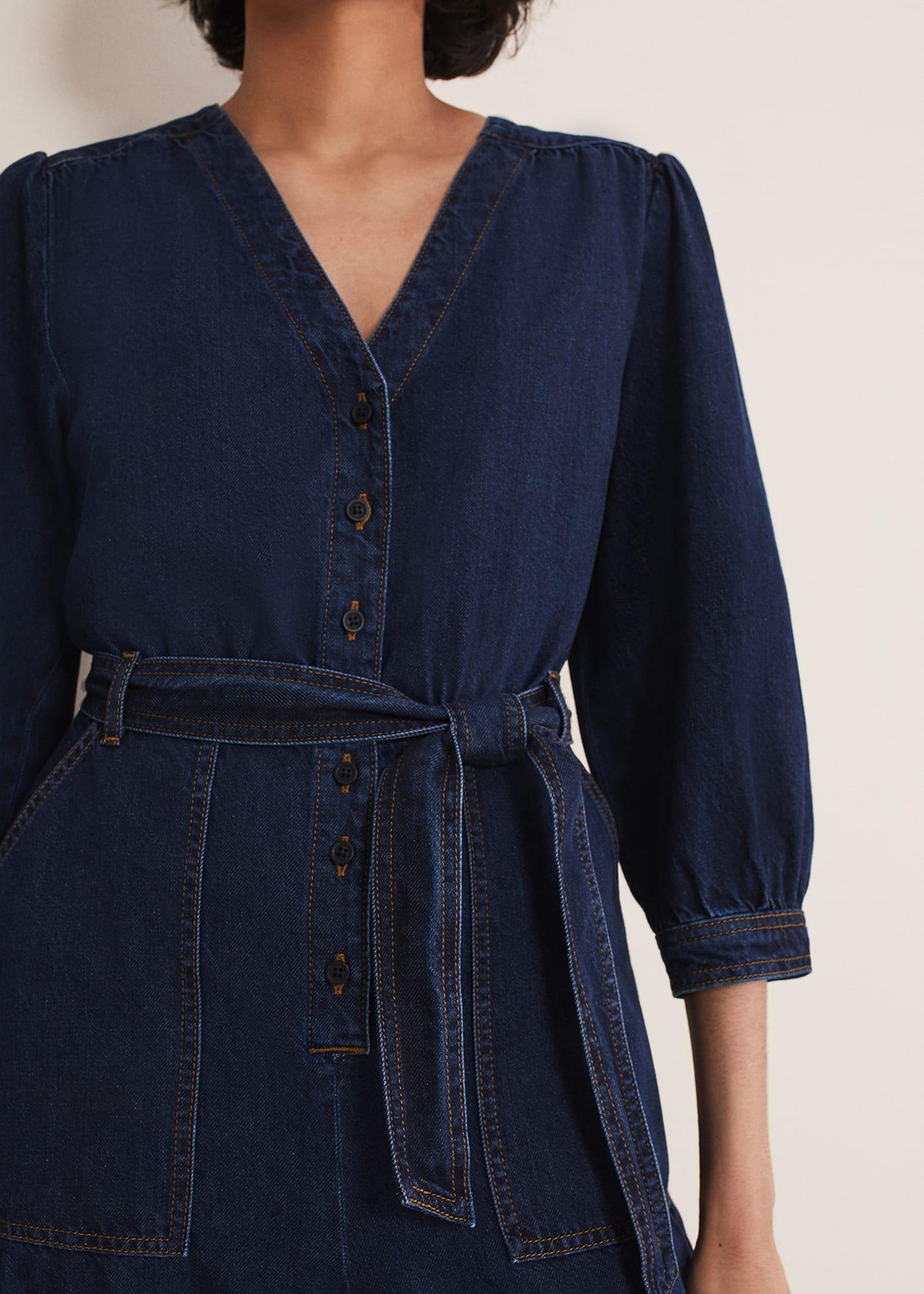 Kenza Denim Jumpsuit