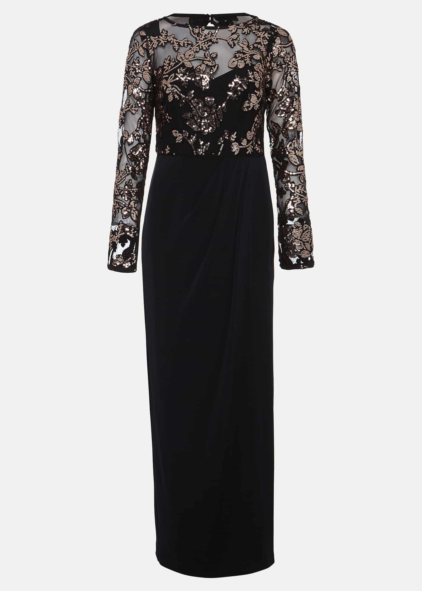 Jacinta Sequin Jersey Maxi Dress
