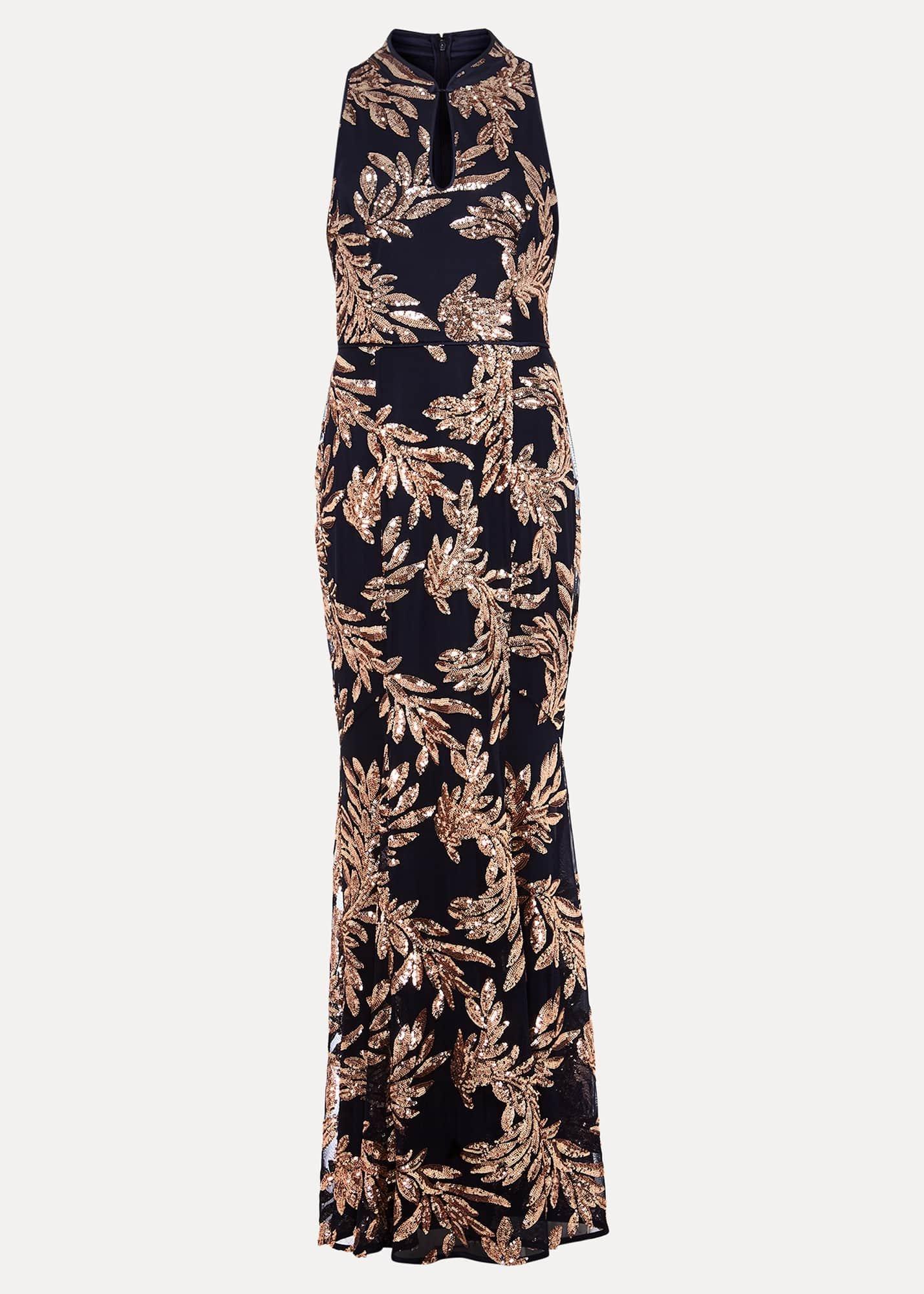Viviana Sequin Maxi Dress