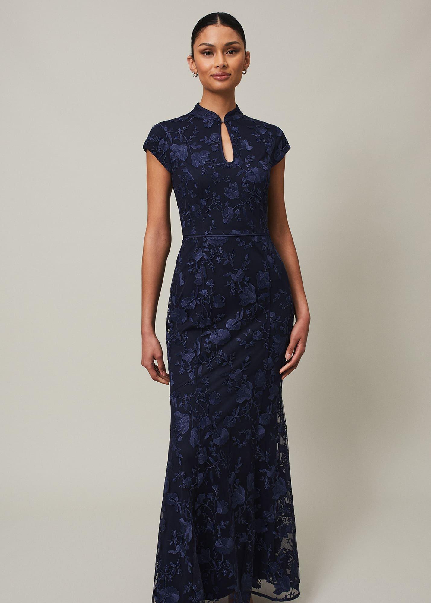 Sofia Embroidered Maxi Dress