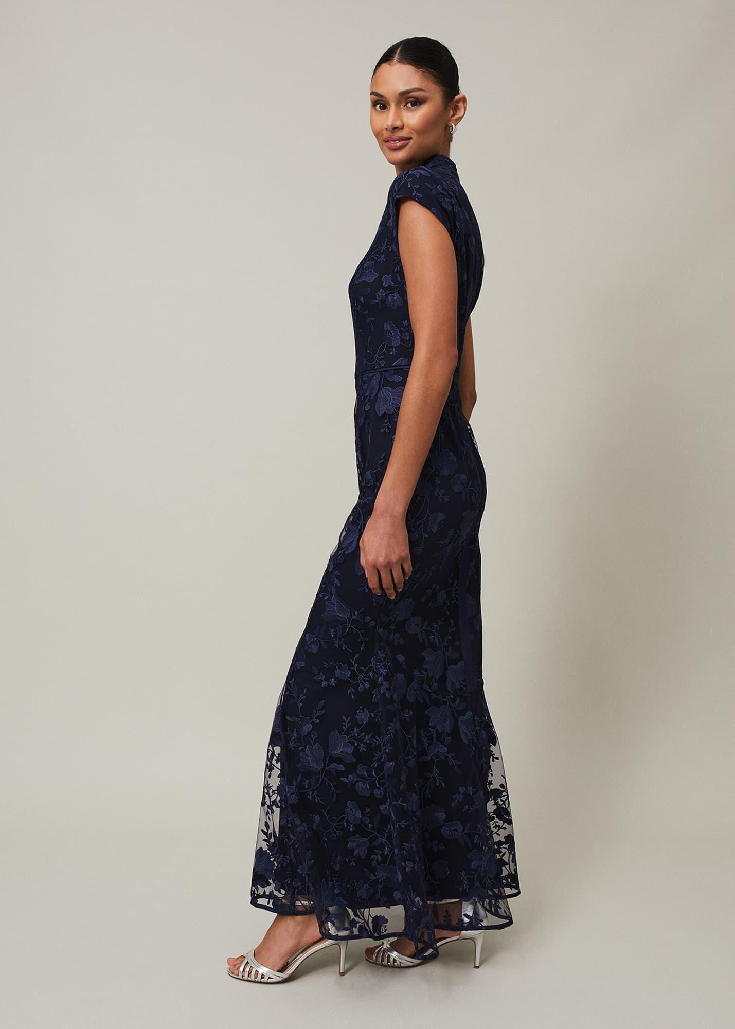 Sofia Embroidered Maxi Dress