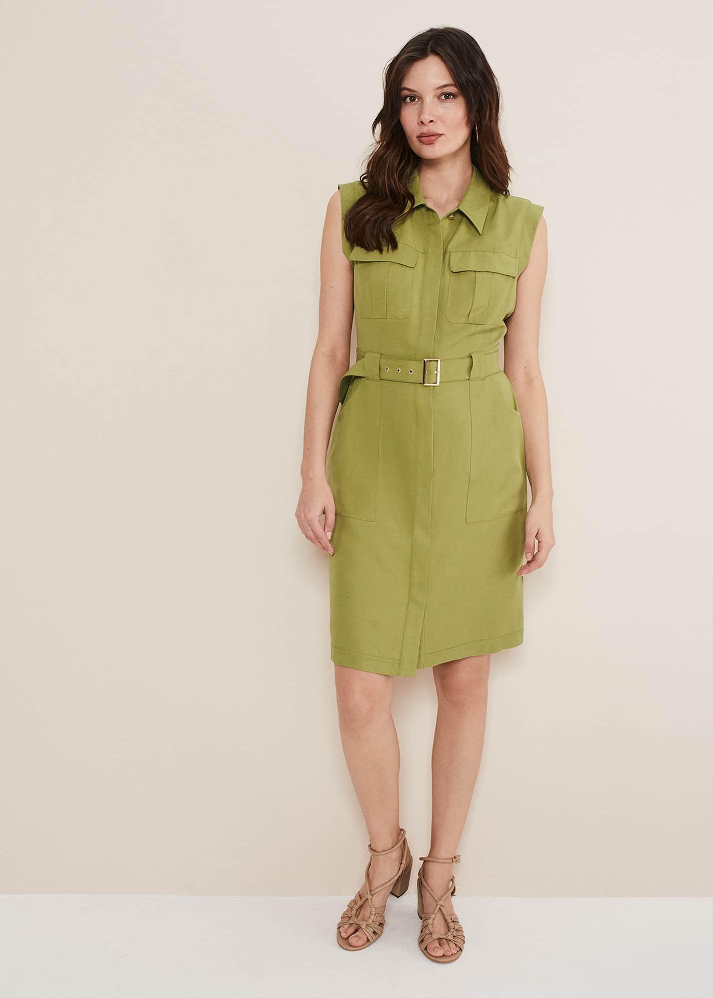 Miruna Utility Shift Dress