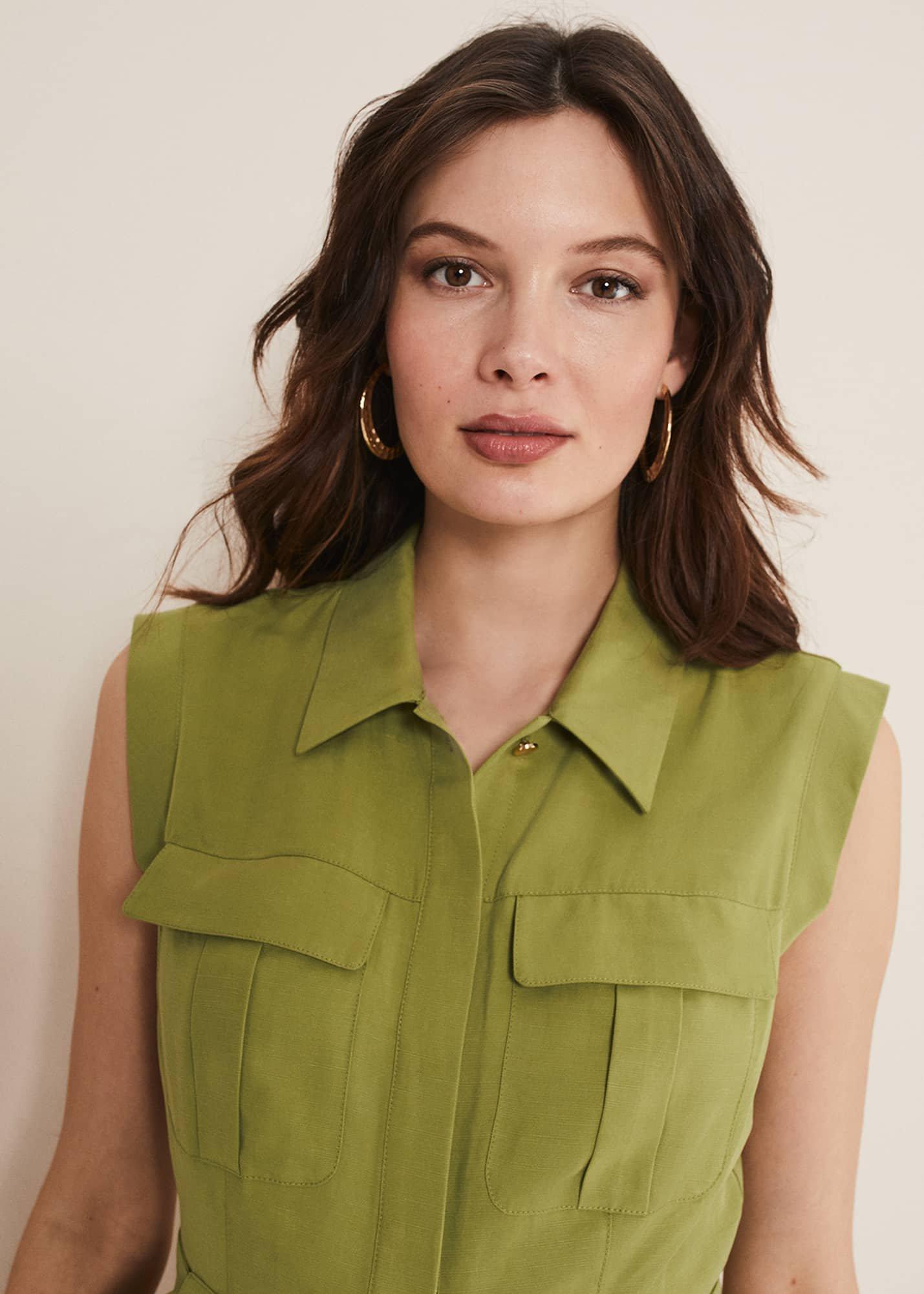 Miruna Utility Shift Dress