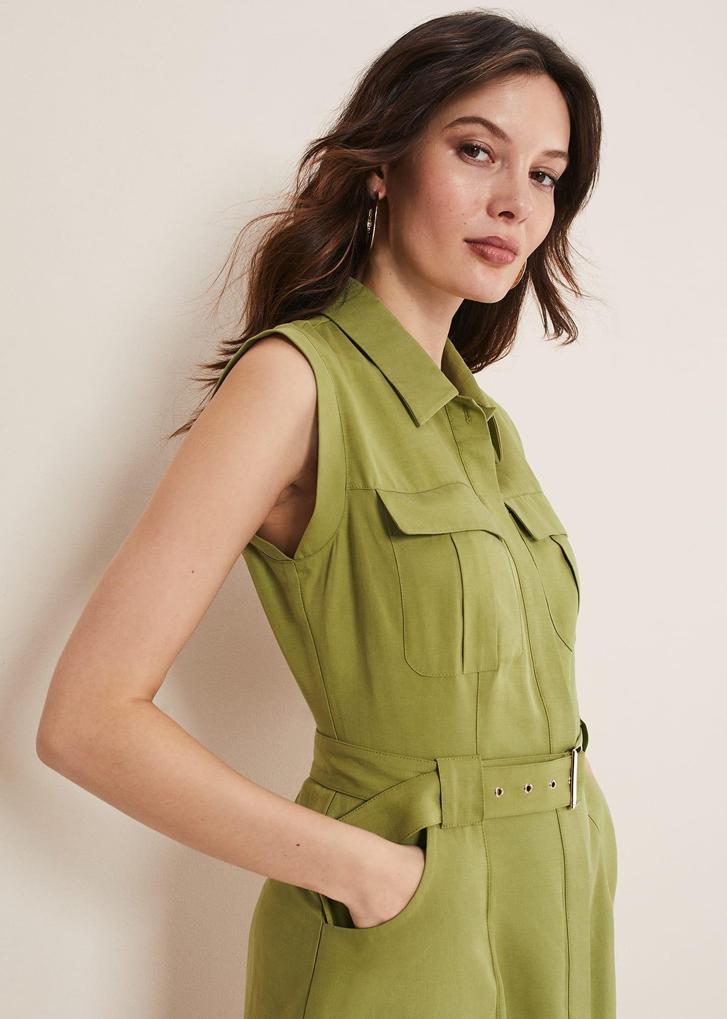 Miruna Utility Shift Dress