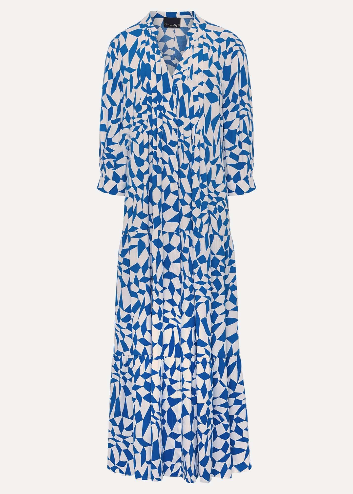 penele-blue-geo-midaxi-dress