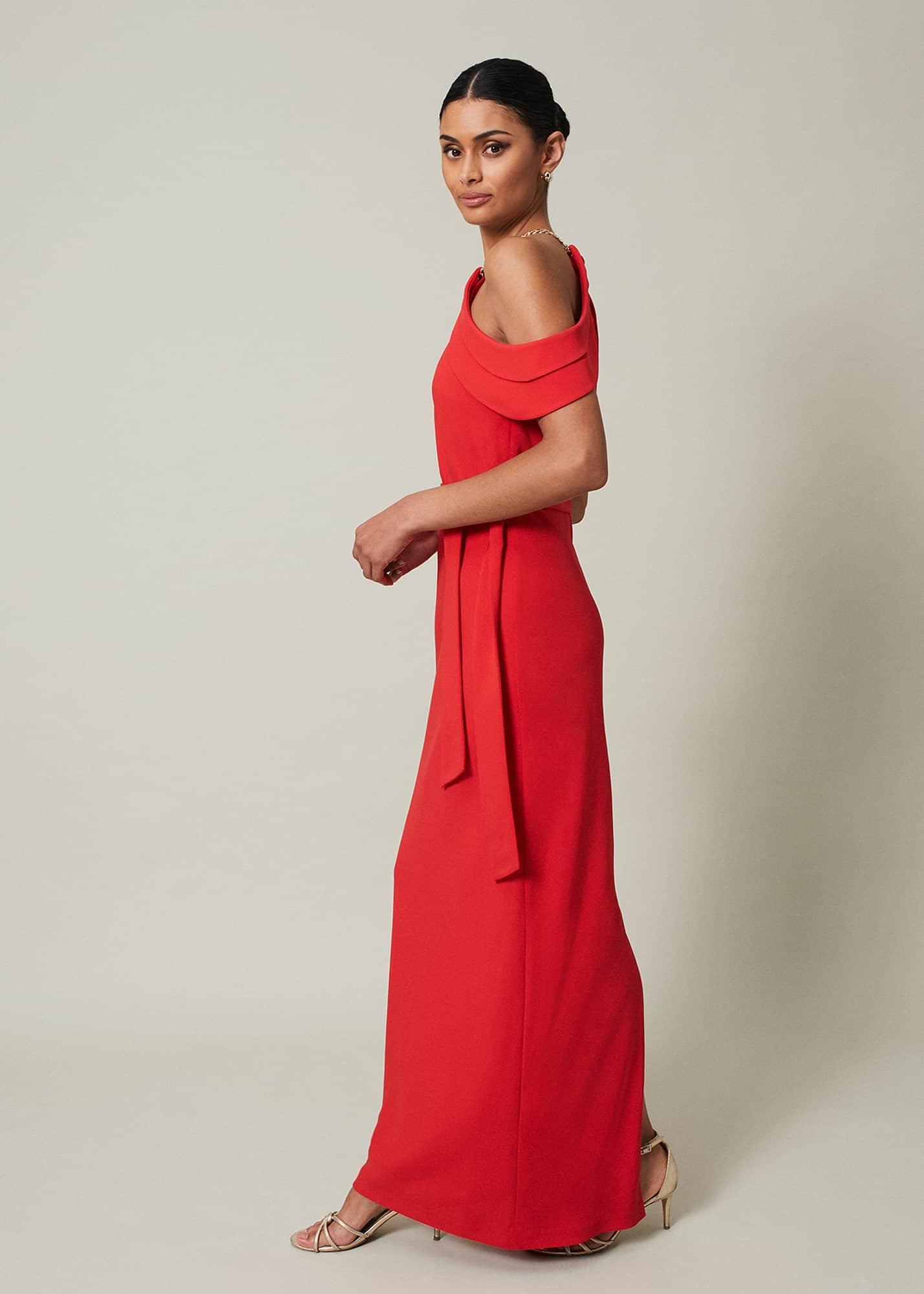Elaine Chain Detail Maxi Dress
