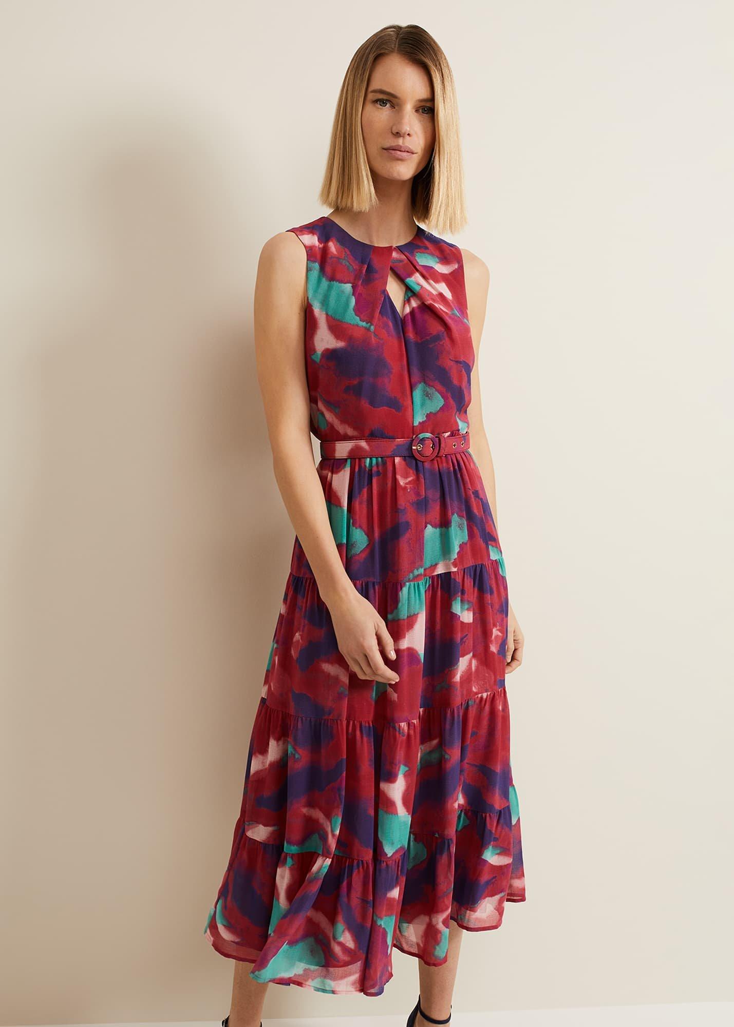 Jolene Floral Midi Dress