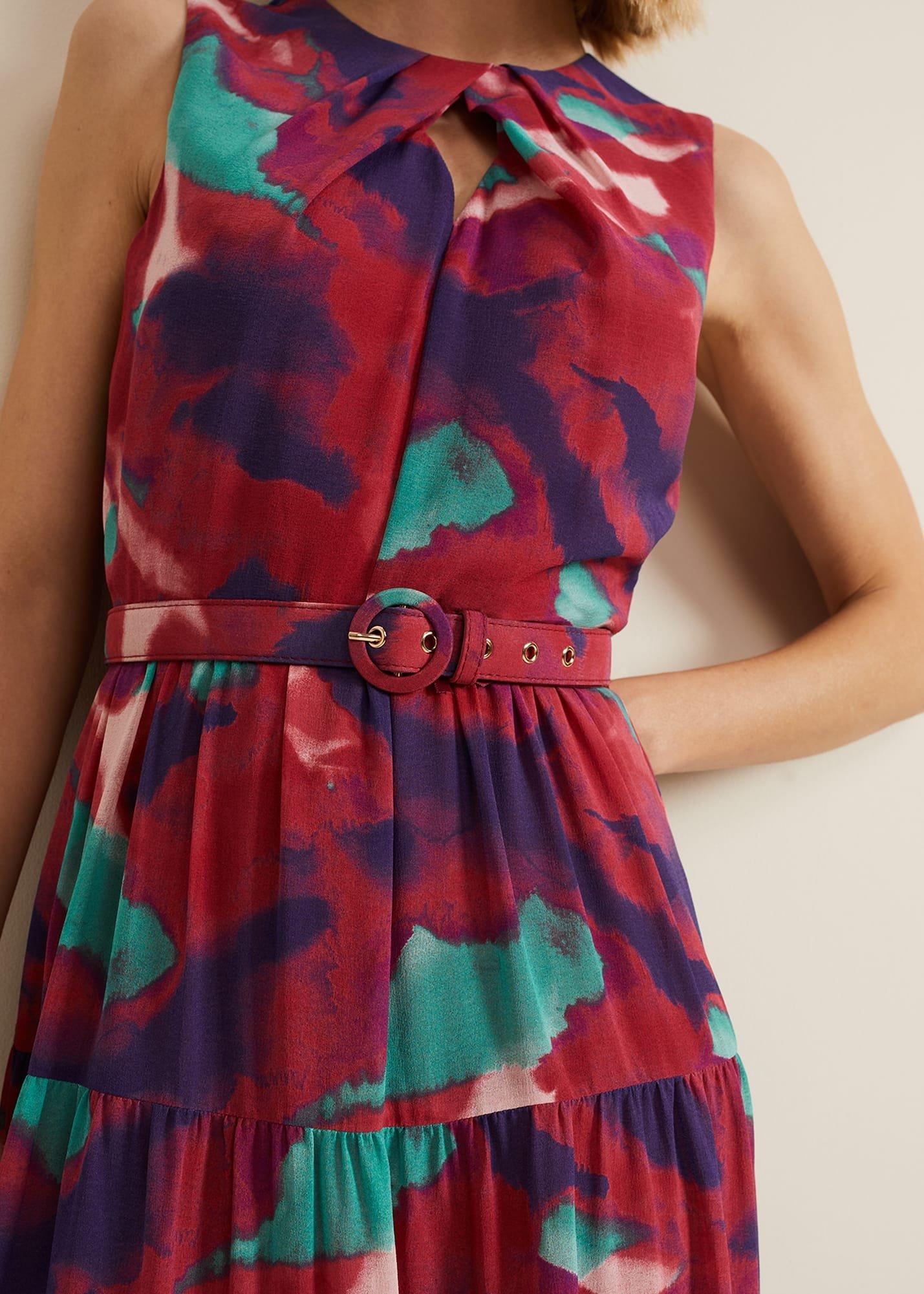 Jolene Floral Midi Dress