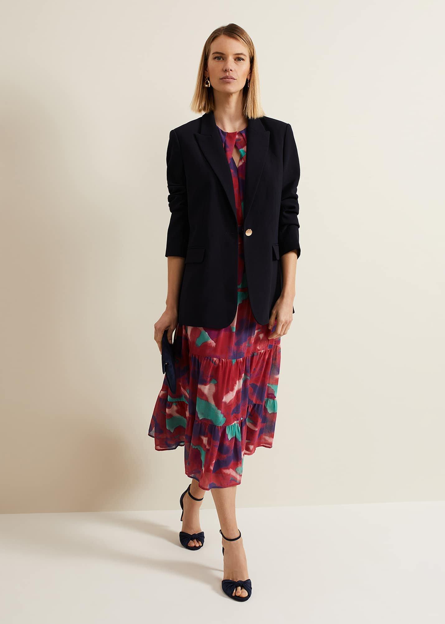 Jolene Floral Midi Dress