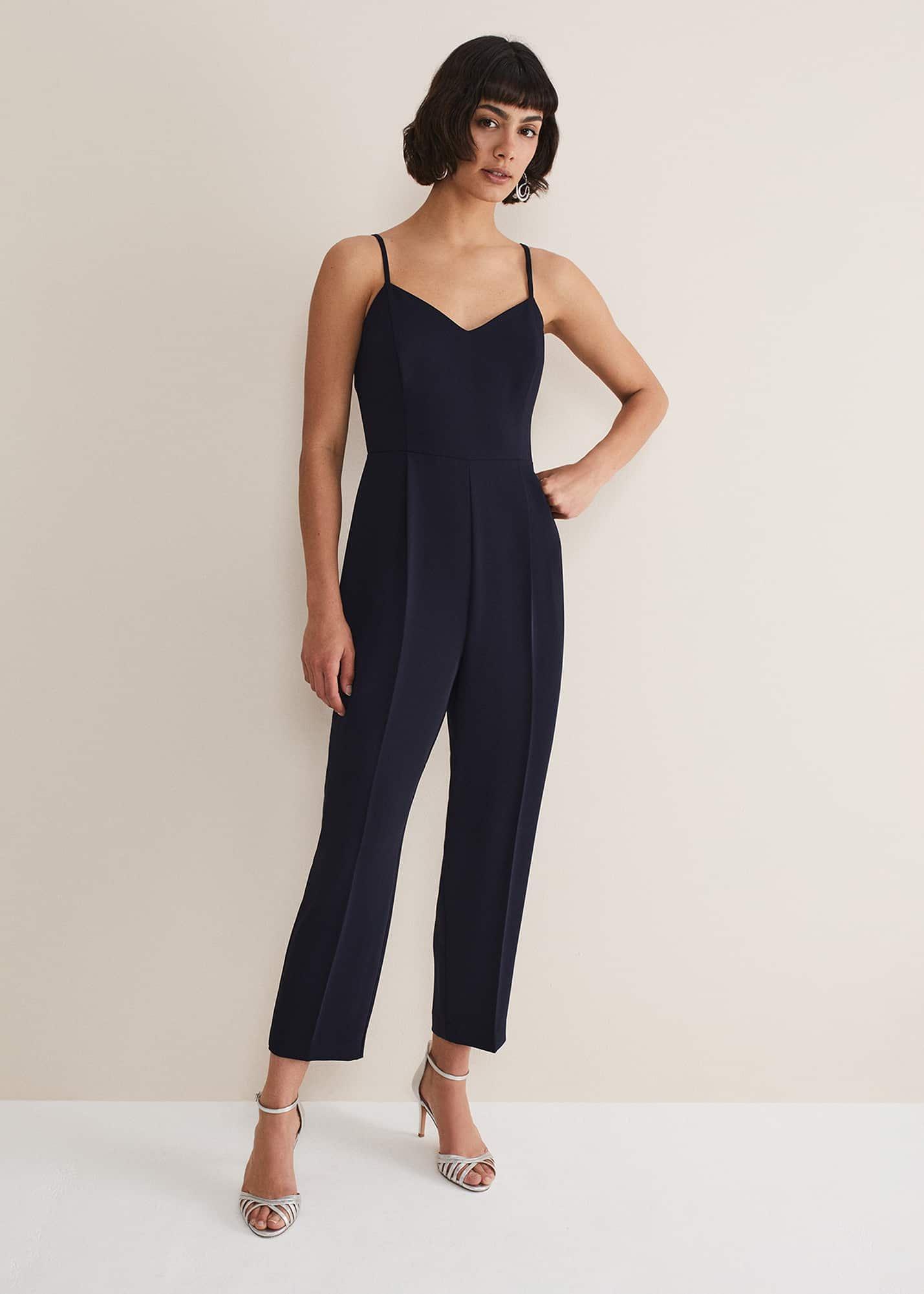 Leonora Chiffon Overlay Jumpsuit