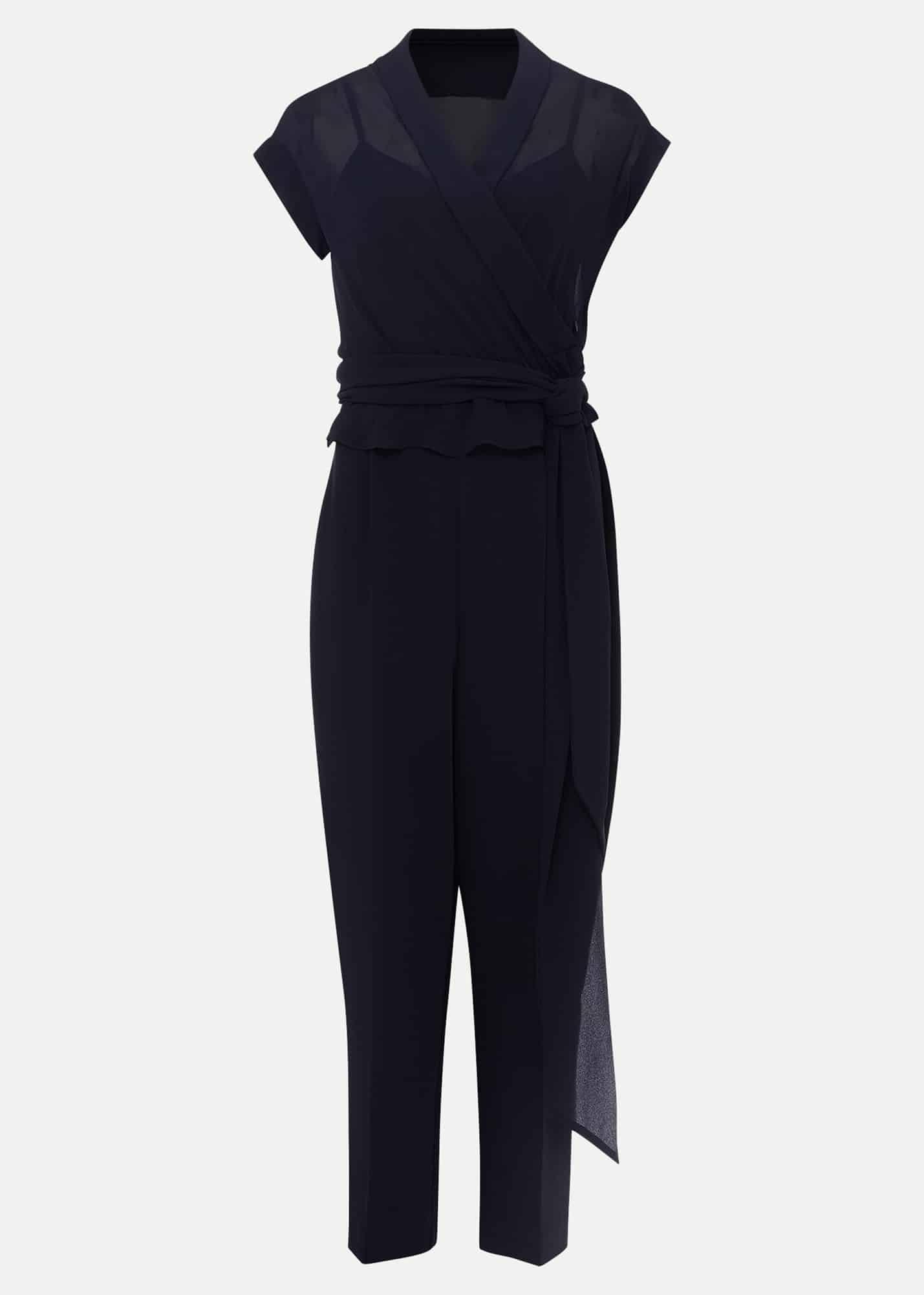 Leonora Chiffon Overlay Jumpsuit