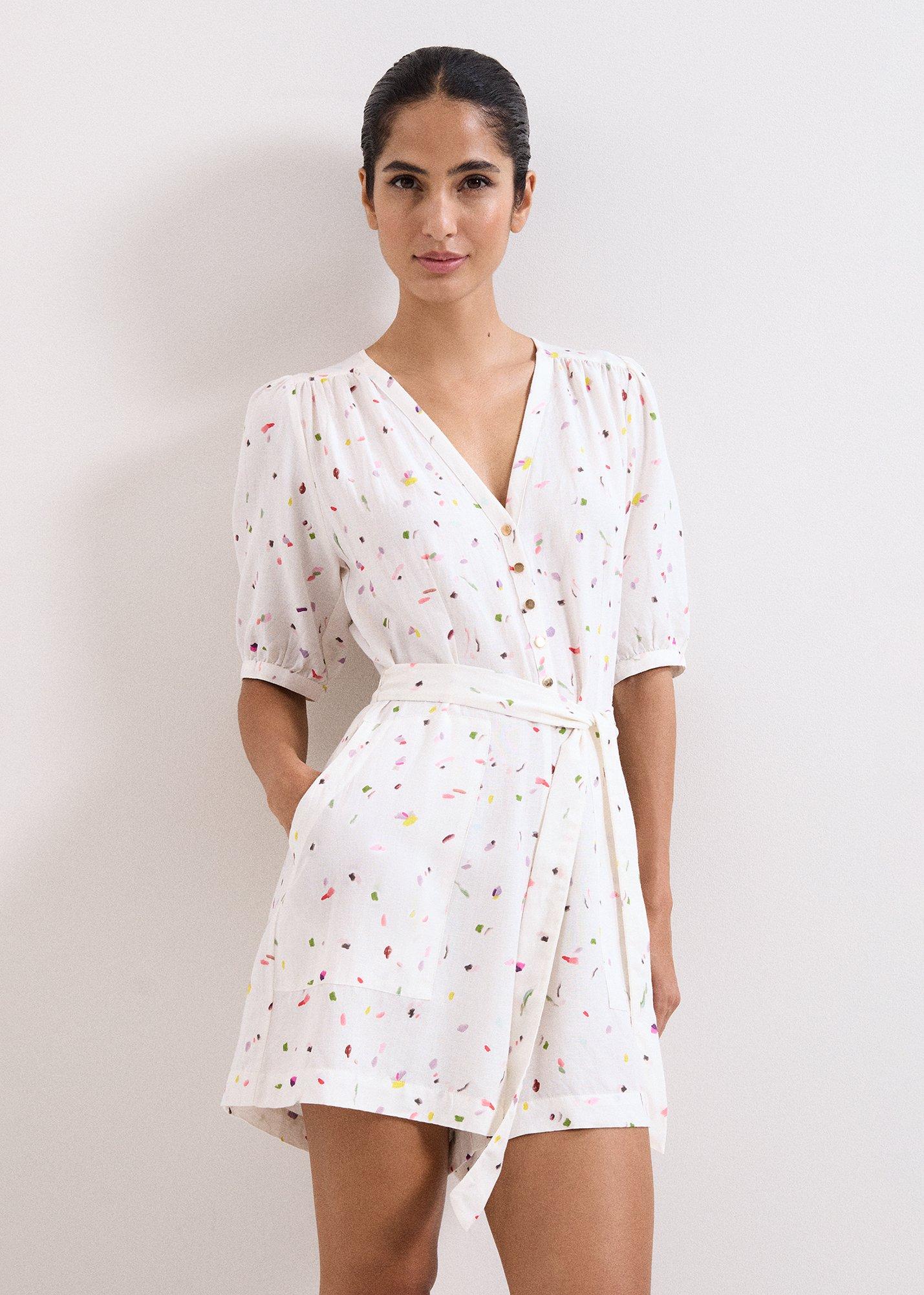 ${product-id}-Ellys Multi Linen Confetti Playsuit-Multi-Coloured-${view-type}