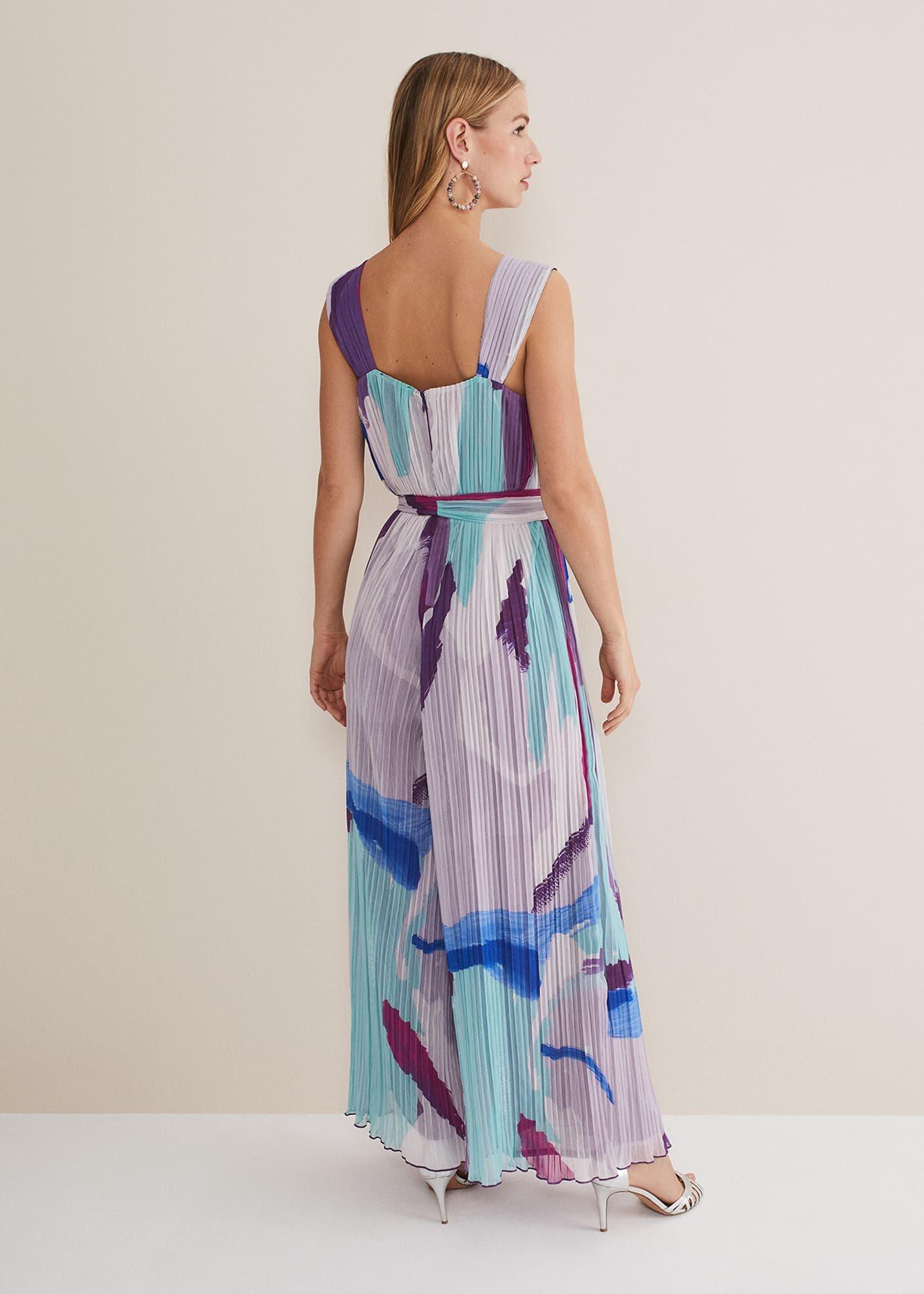 Rhona Abstract Wide Leg Jumpsuit