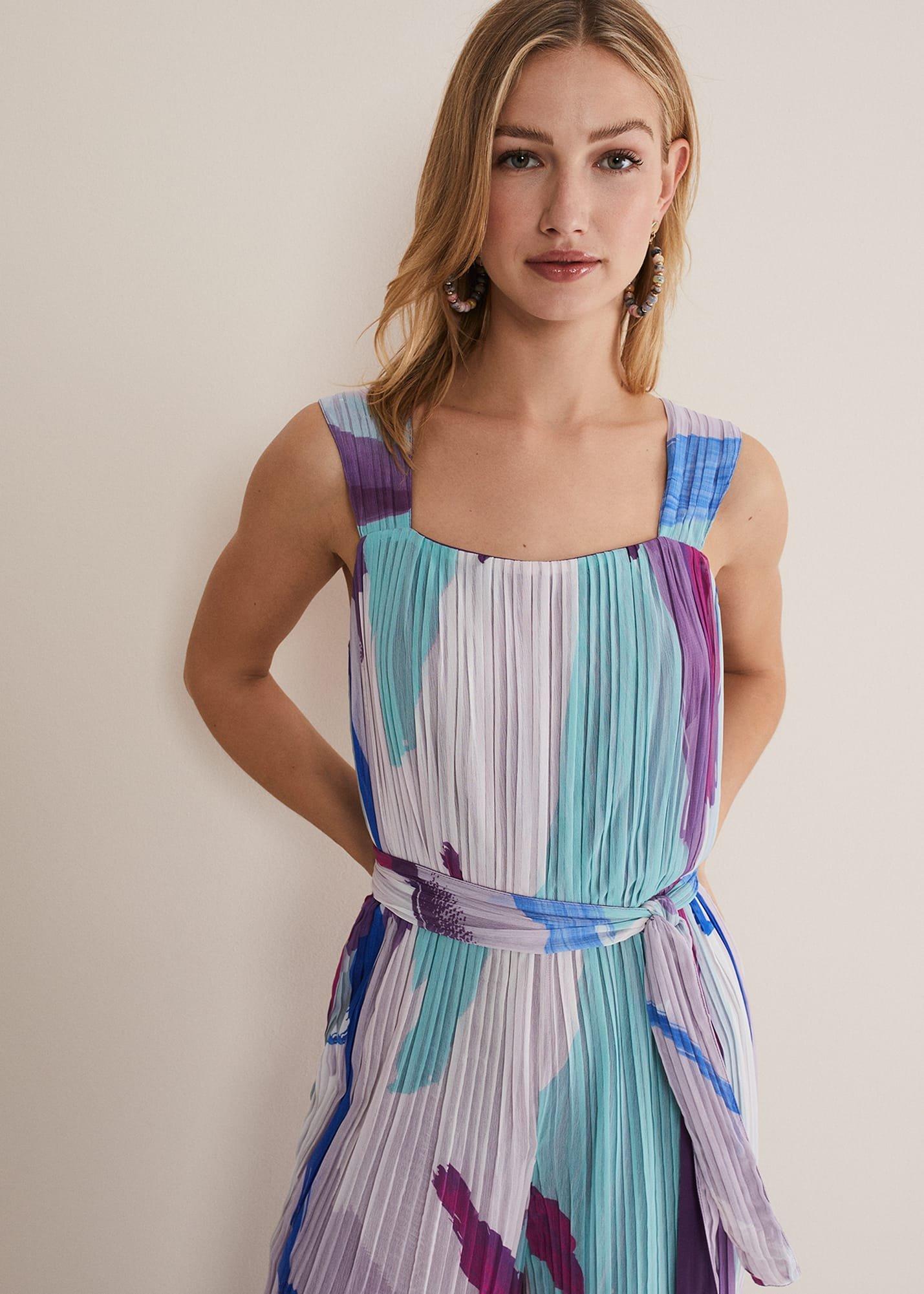 Rhona Abstract Wide Leg Jumpsuit