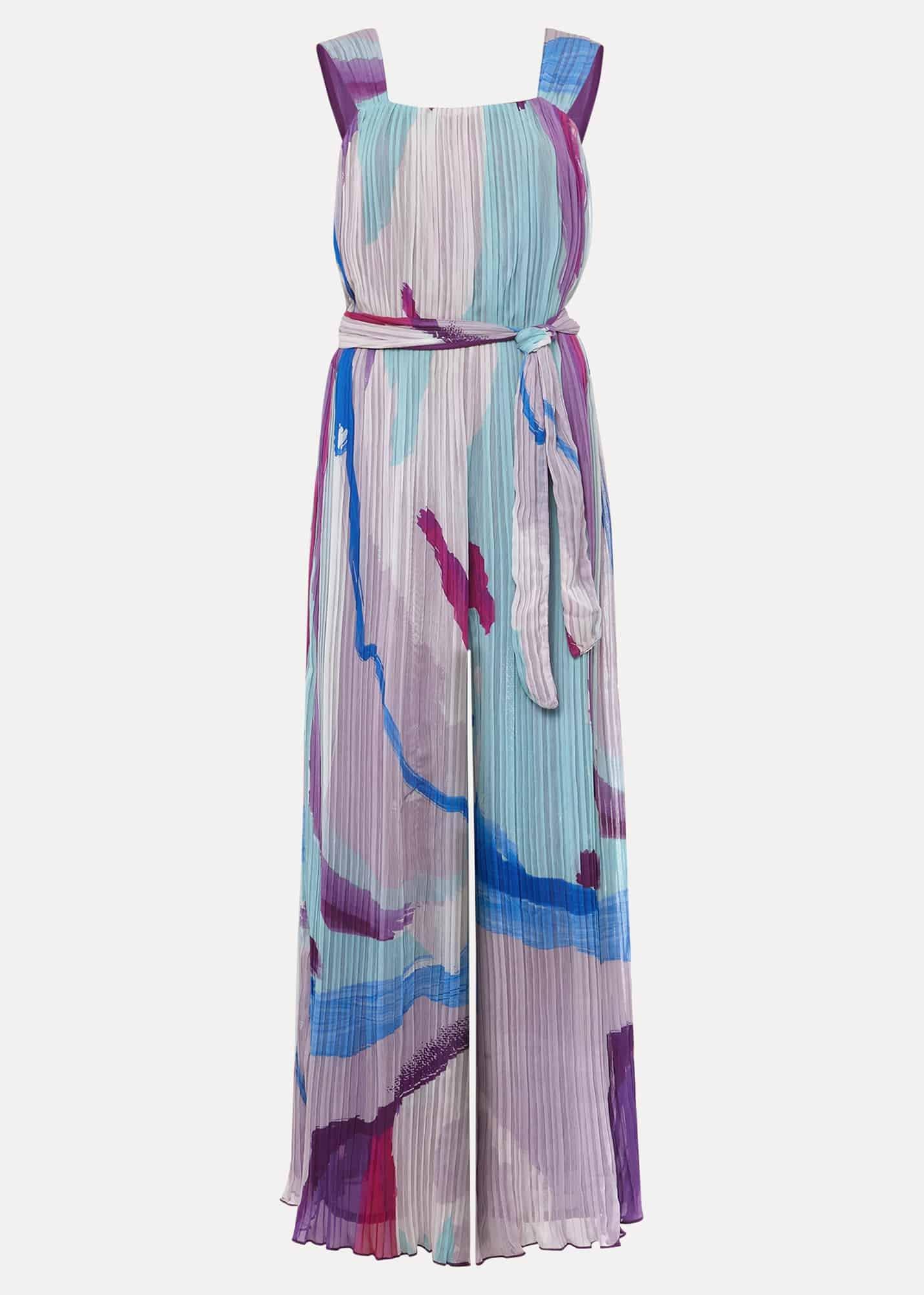Rhona Abstract Wide Leg Jumpsuit